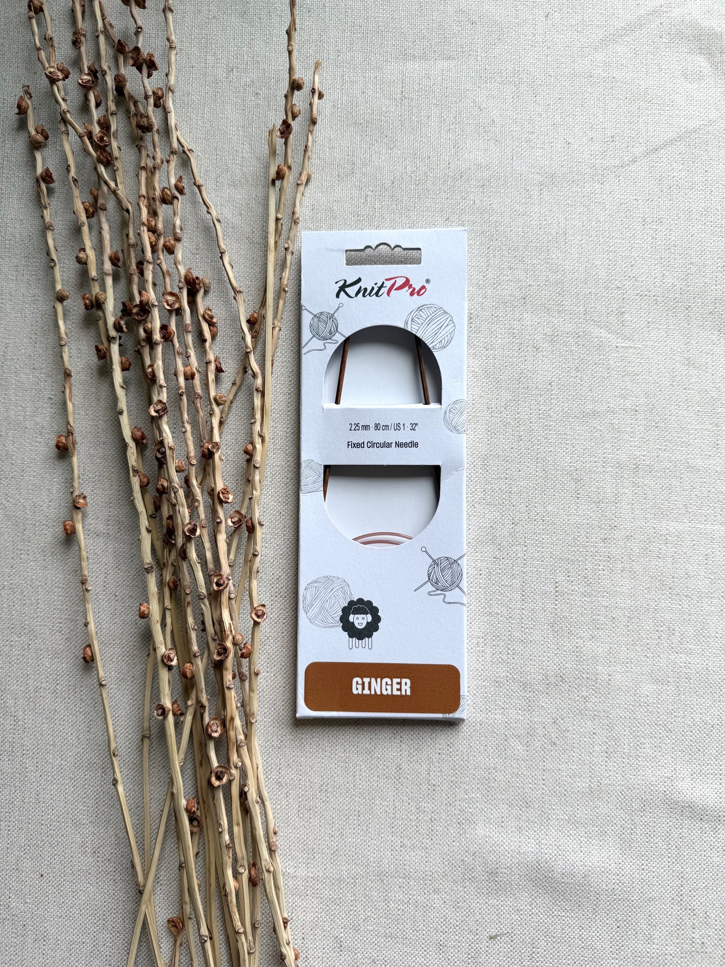 KnitPro Ginger Fixed Circular Needles