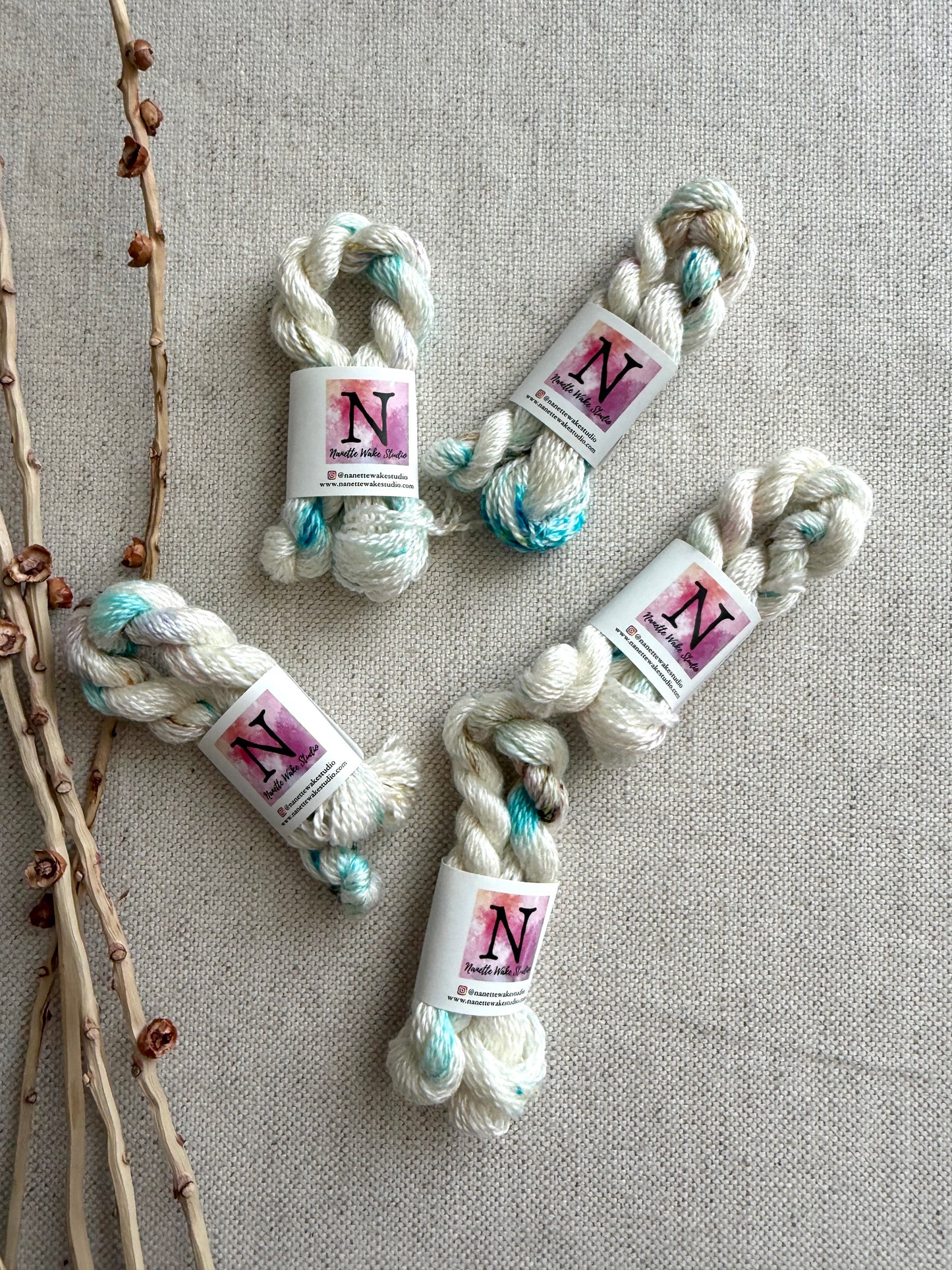 Burrito Blanket Embroidery Thread