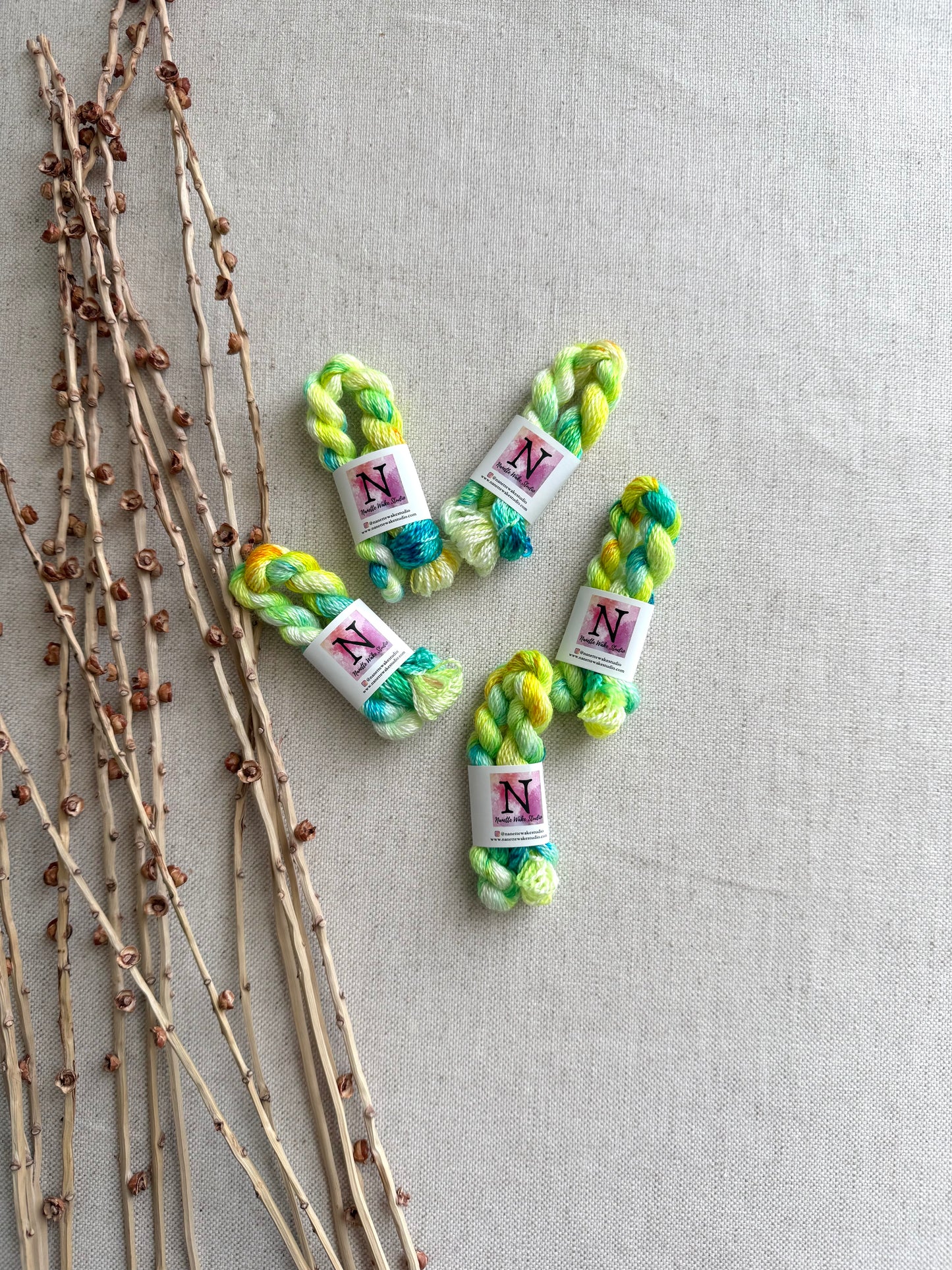 Radioactive Embroidery Thread
