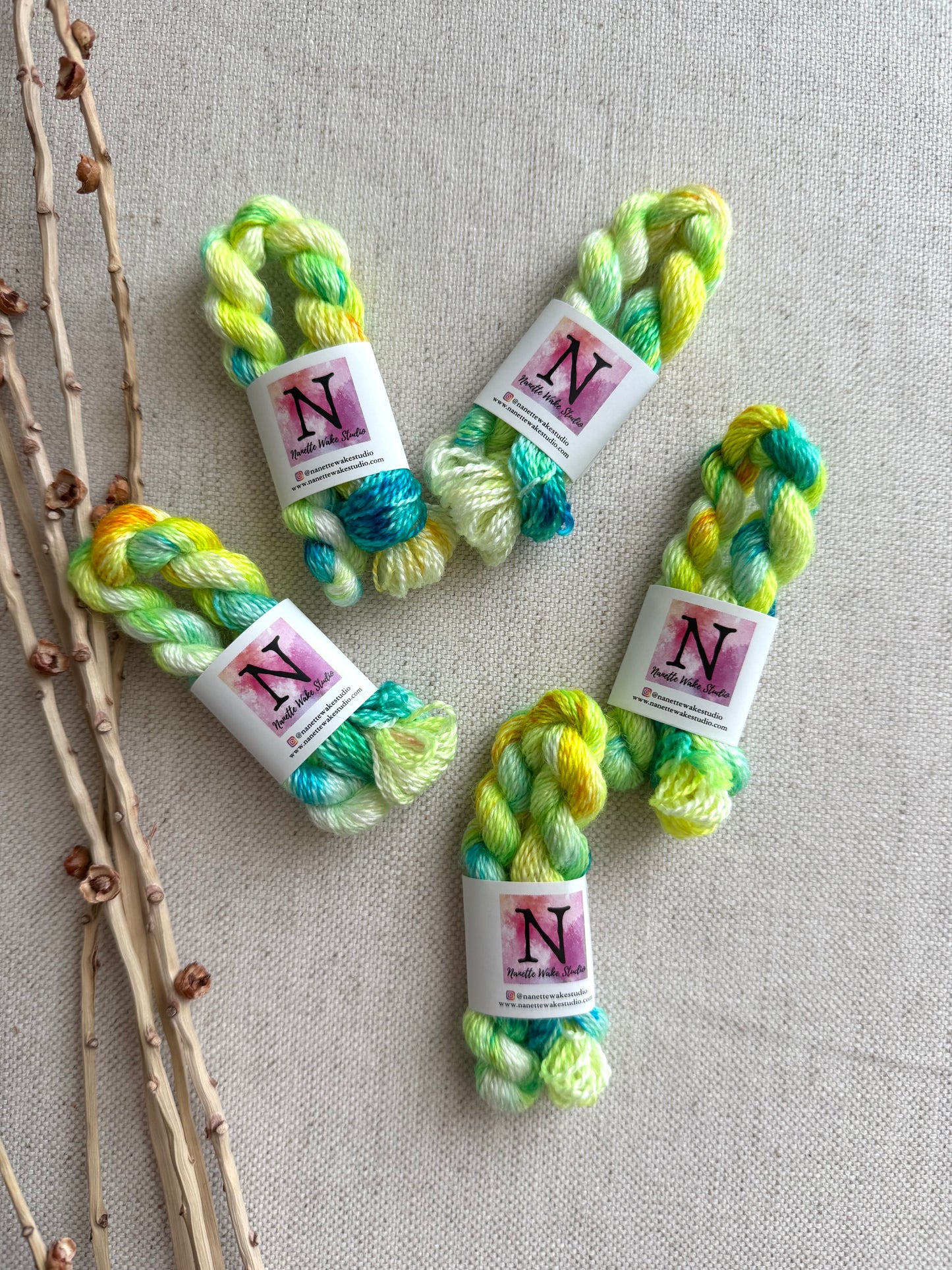 Radioactive Embroidery Thread