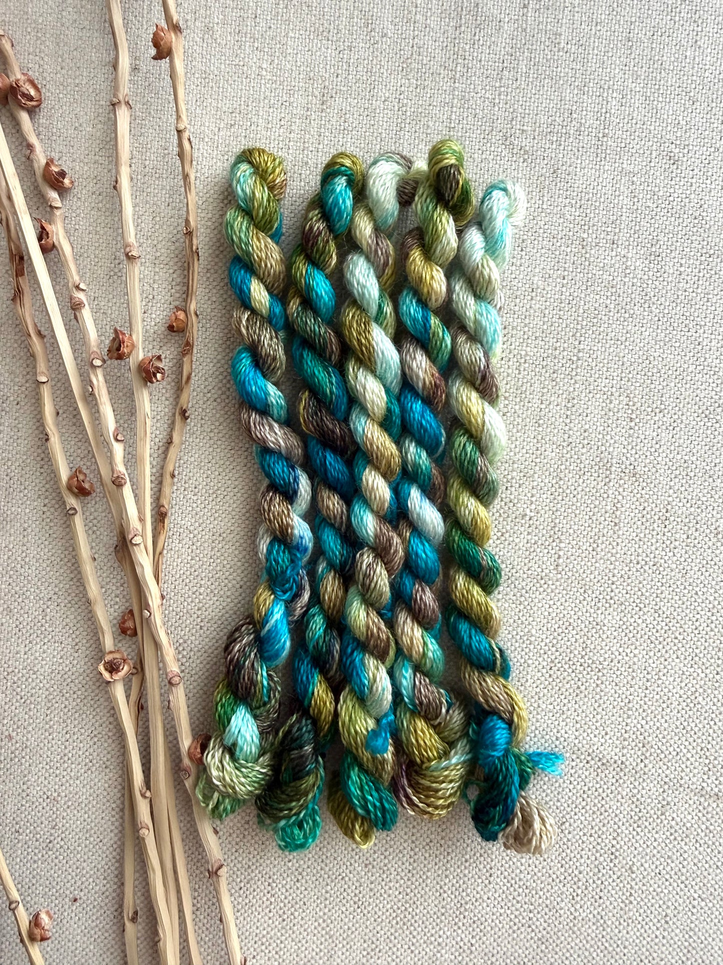 Verdigris Embroidery Thread