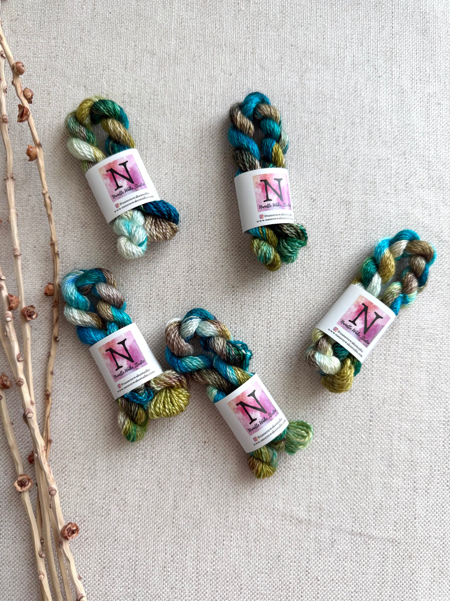 Verdigris Embroidery Thread