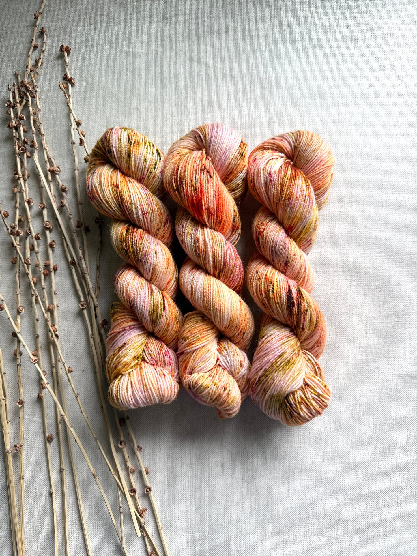 Orange Spice - SW Wool Recycled Nylon 100g