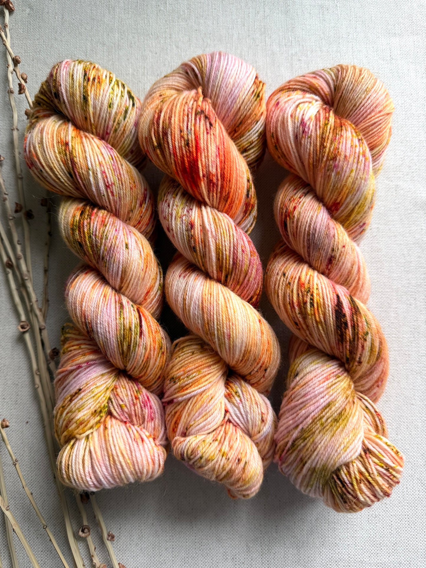Orange Spice - SW Wool Recycled Nylon 100g