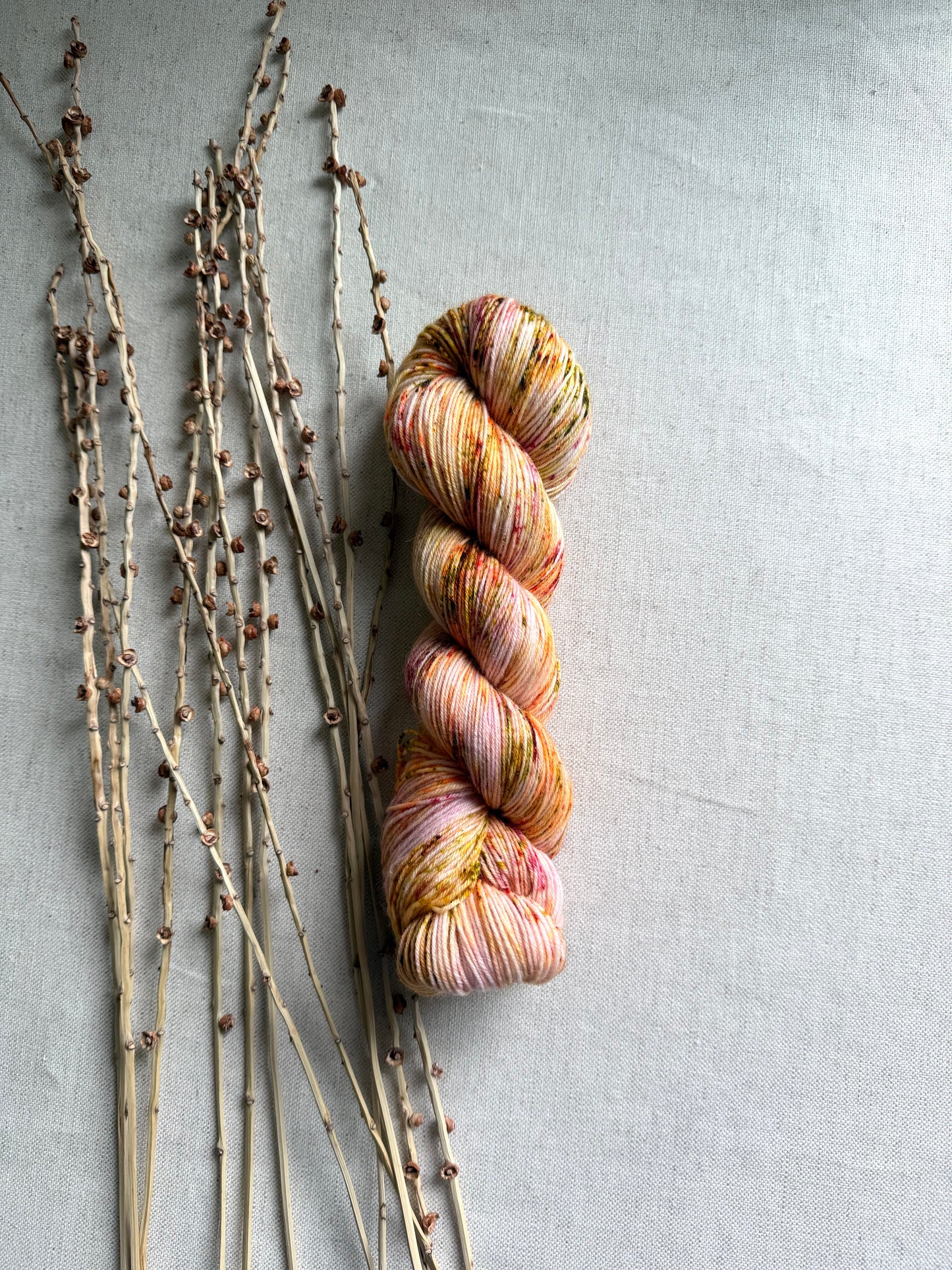 Orange Spice - SW Wool Recycled Nylon 100g