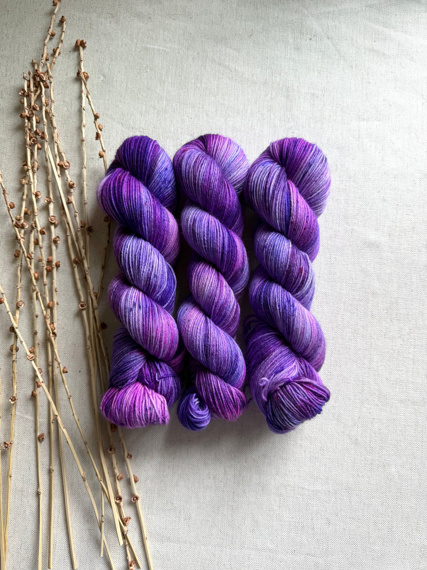 Paint Me Purple - SW Wool Recycled Nylon 100g