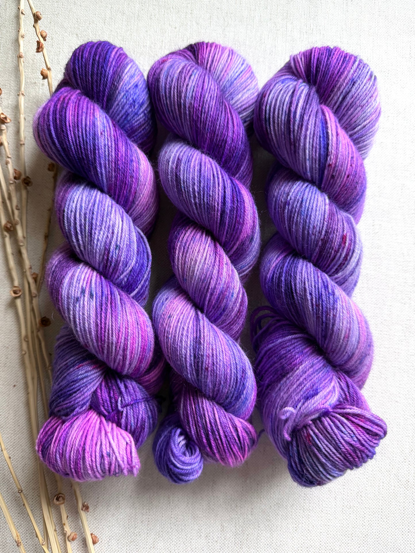 Paint Me Purple - SW Wool Recycled Nylon 100g