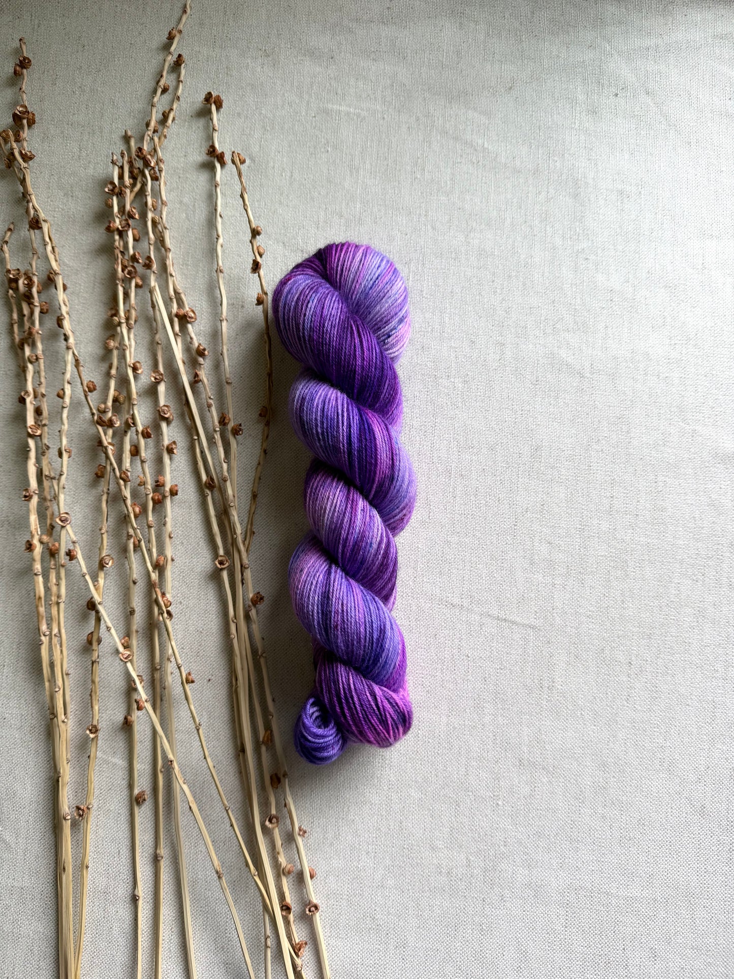 Paint Me Purple - SW Wool Recycled Nylon 100g
