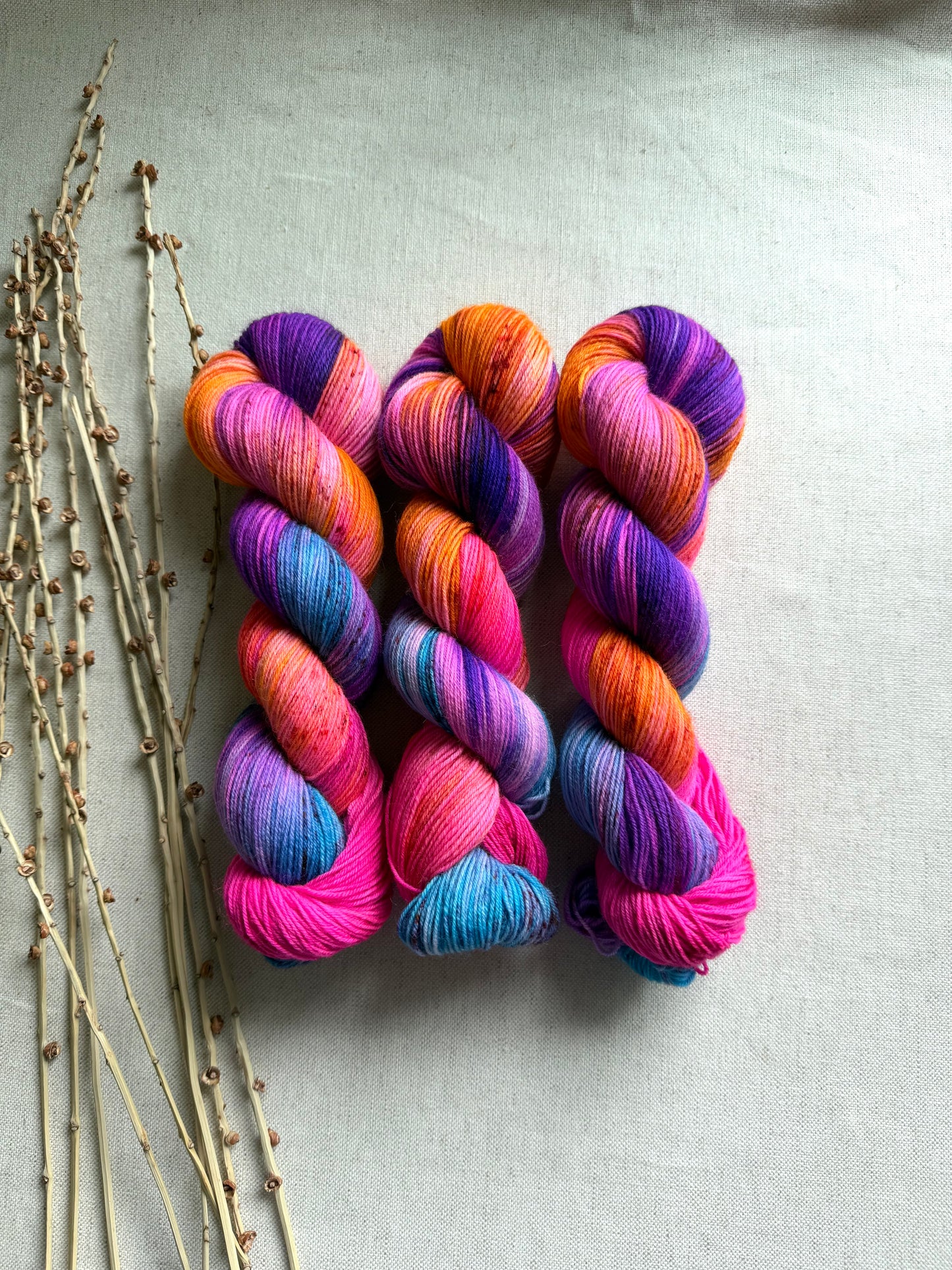 Neon Lights - SW Wool Recycled Nylon 100g