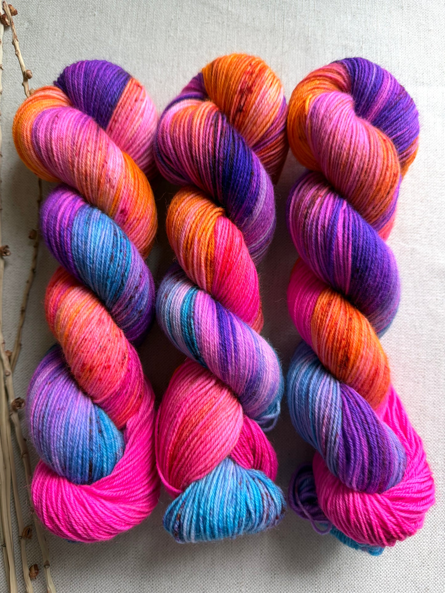 Neon Lights - SW Wool Recycled Nylon 100g