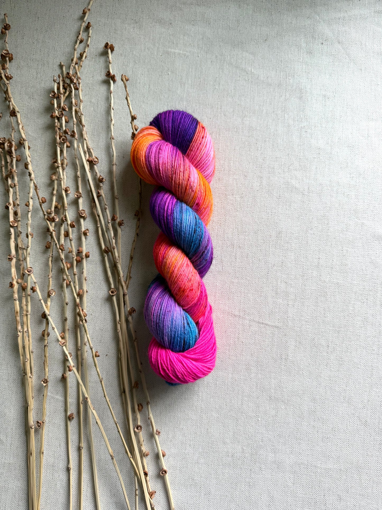 Neon Lights - SW Wool Recycled Nylon 100g