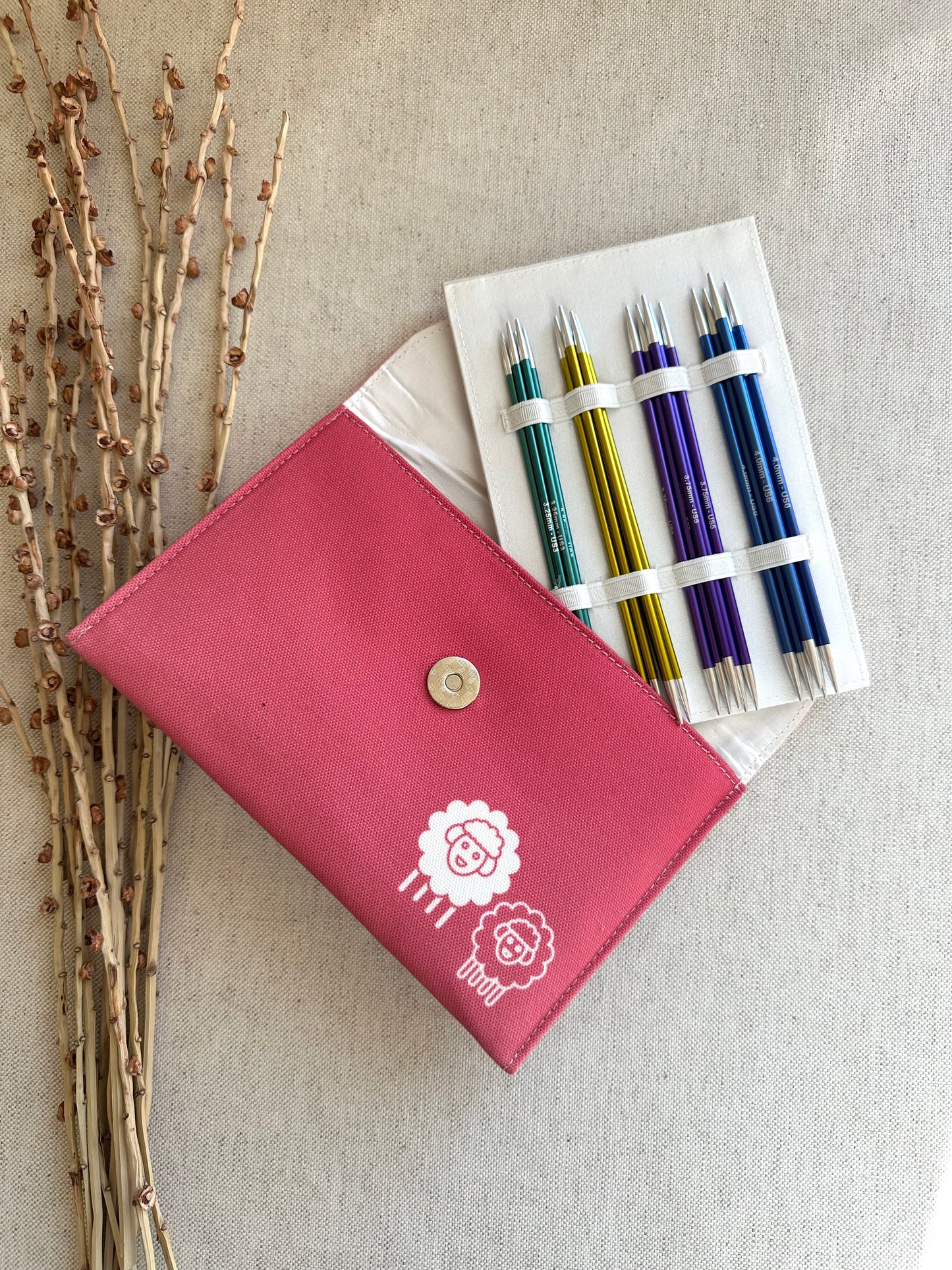 KnitPro Zing Deluxe Double Pointed Knitting Needle Sets