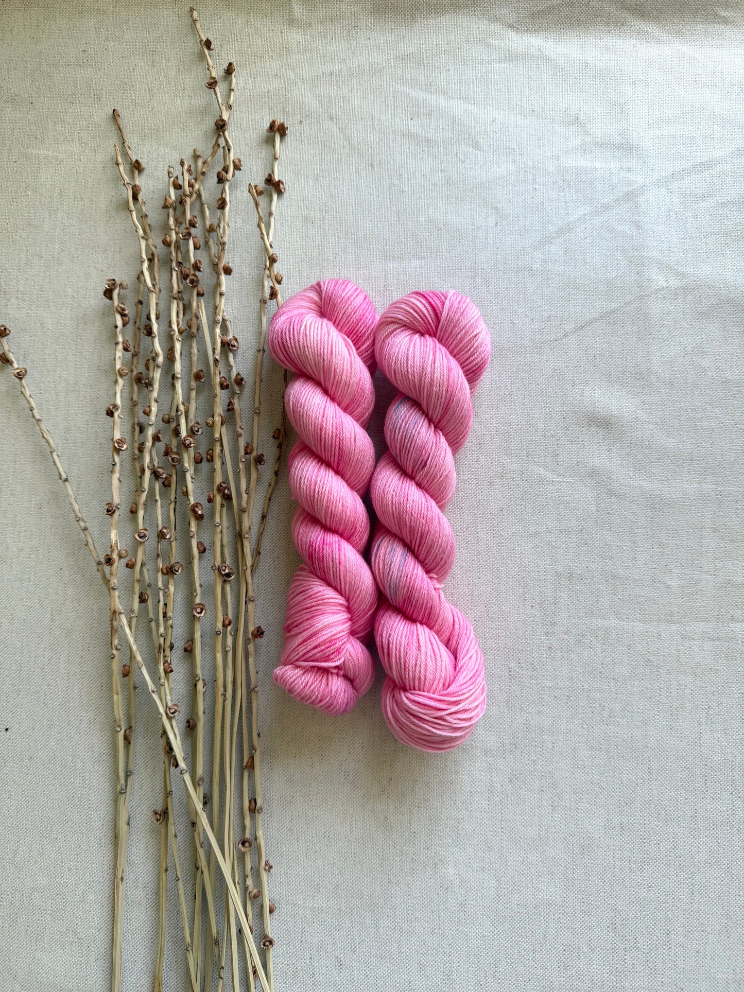 Spotted Pink SW Merino Nylon 50g