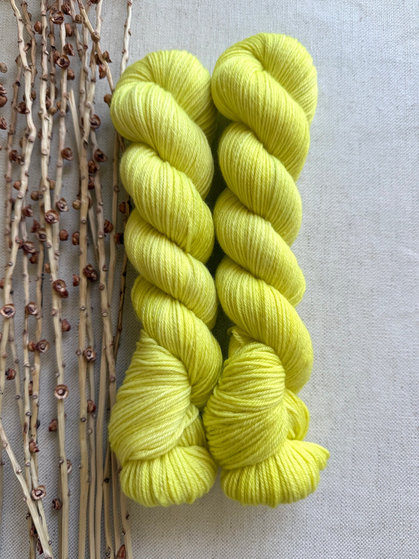 Lemon Lime SW Merino Nylon 50g