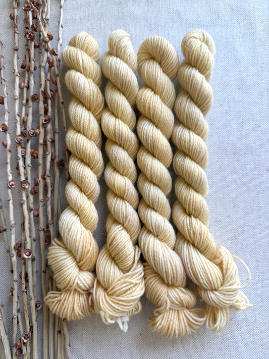 Butter - SW Wool Recycled Nylon Mini Skein