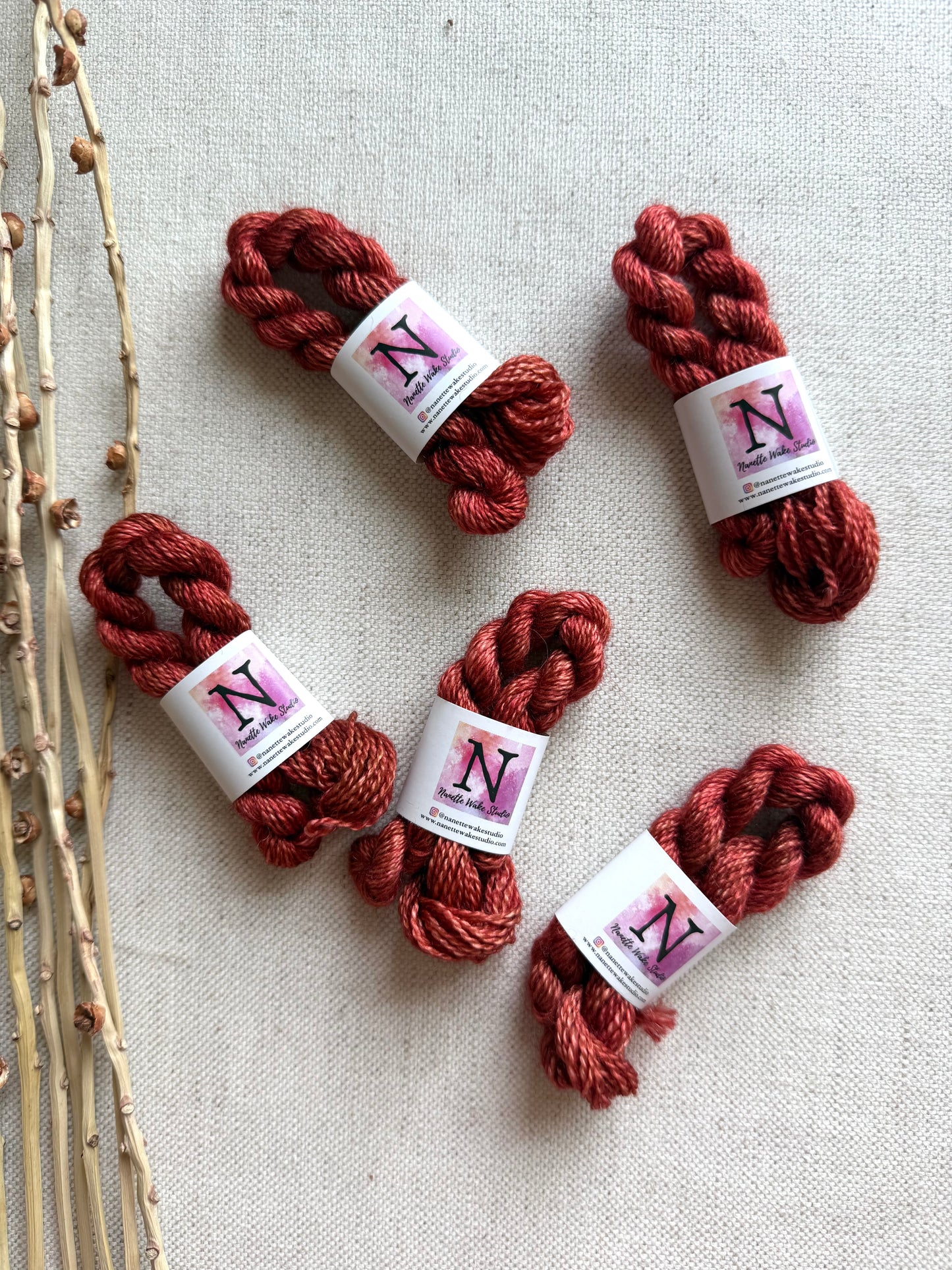 Chili Powder Embroidery Thread
