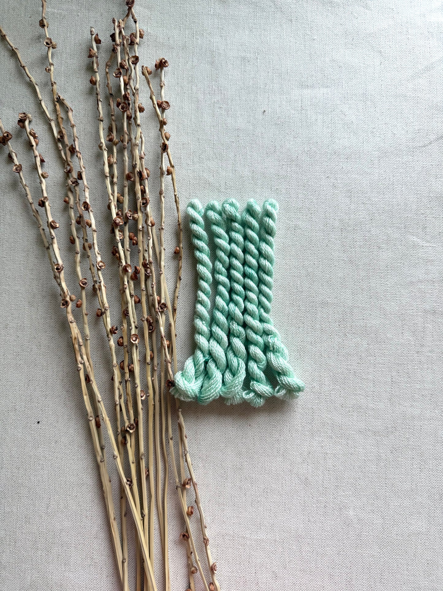 Icy Mint Embroidery Thread