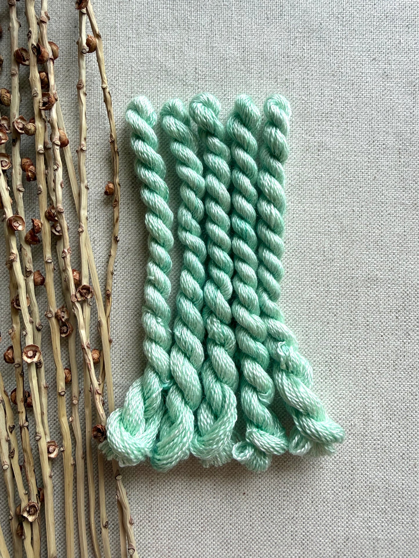 Minty Embroidery Thread