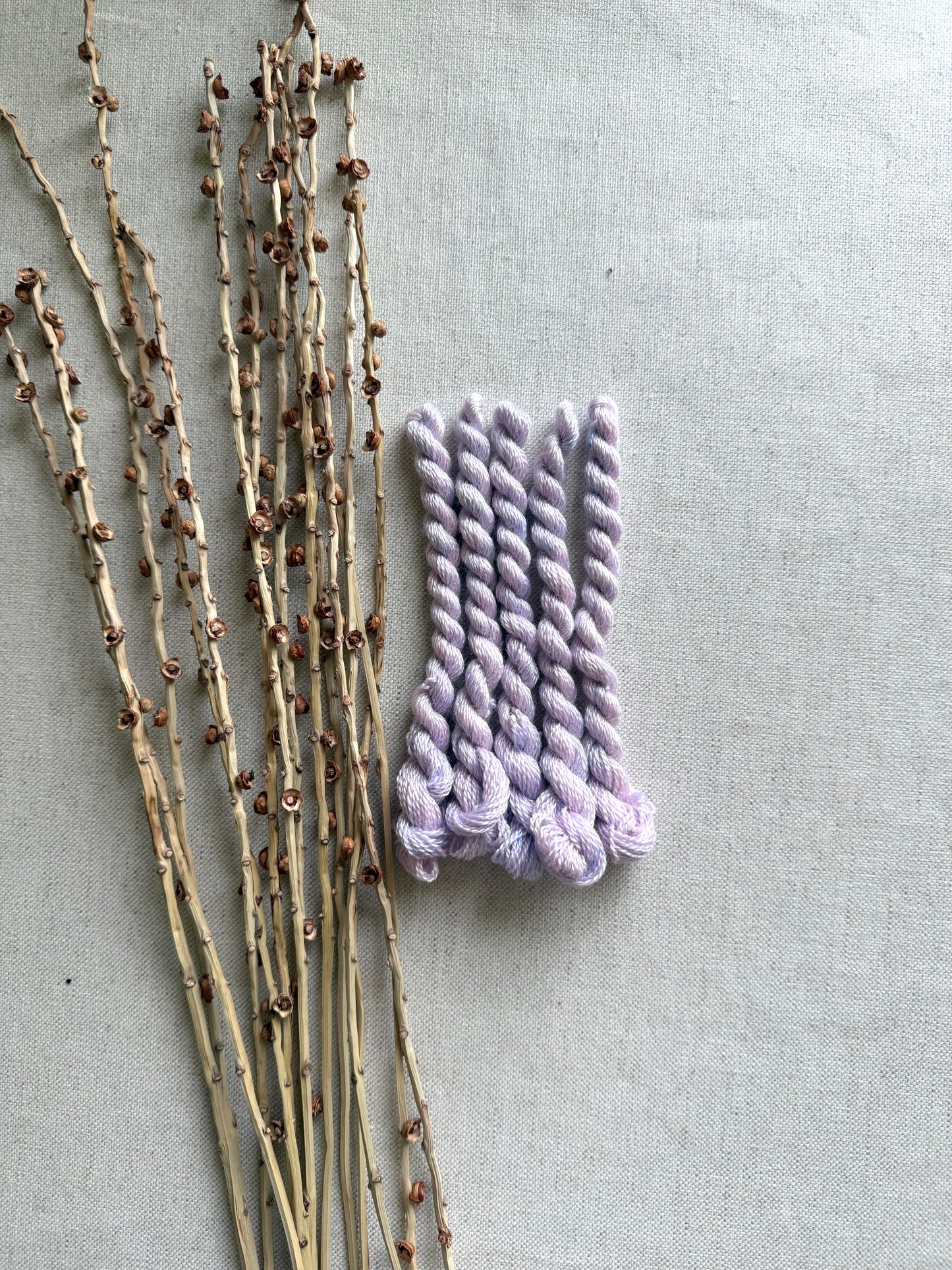 Icy Lavender Embroidery Thread