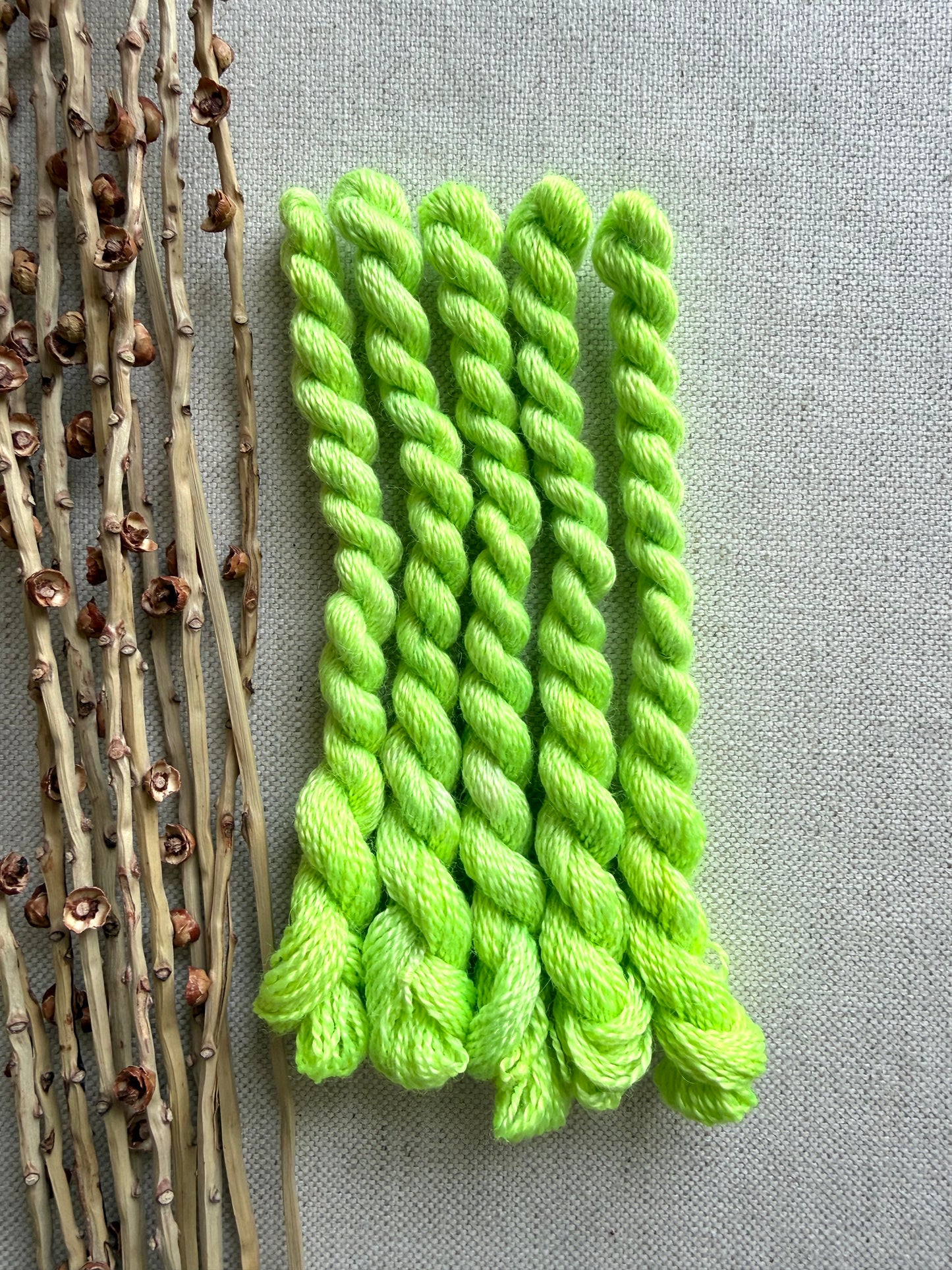 Neon Green Embroidery Thread