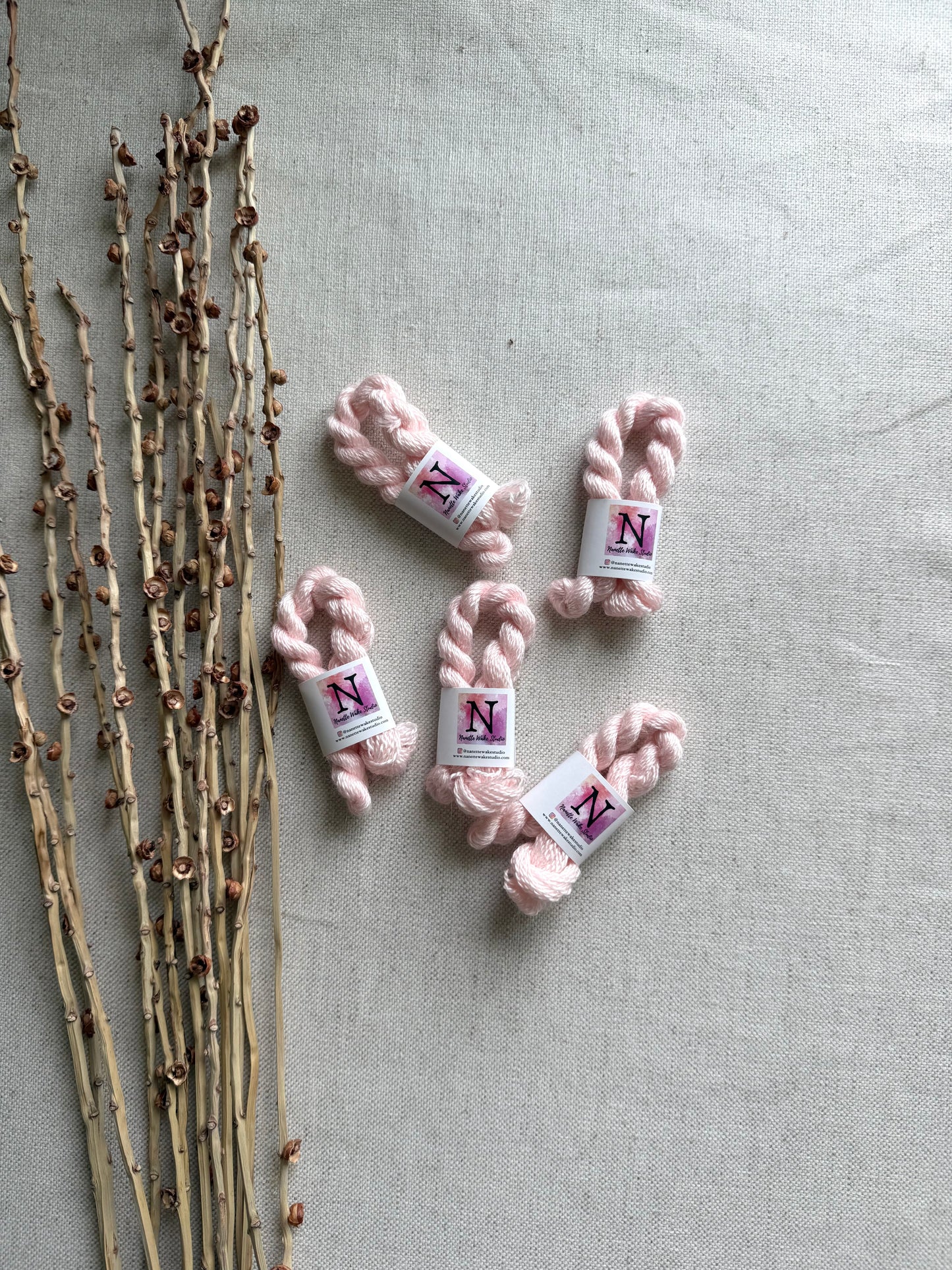 Icy Pink Embroidery Thread