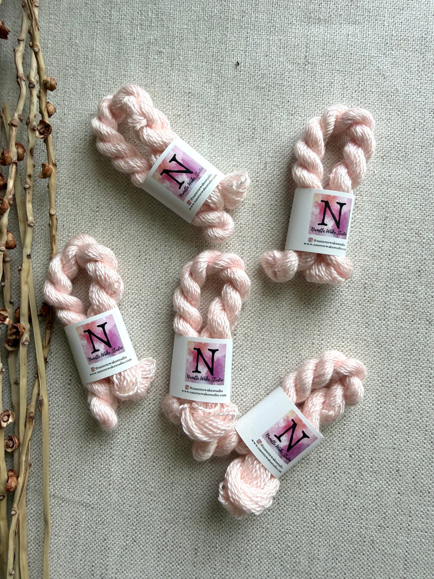 Icy Pink Embroidery Thread