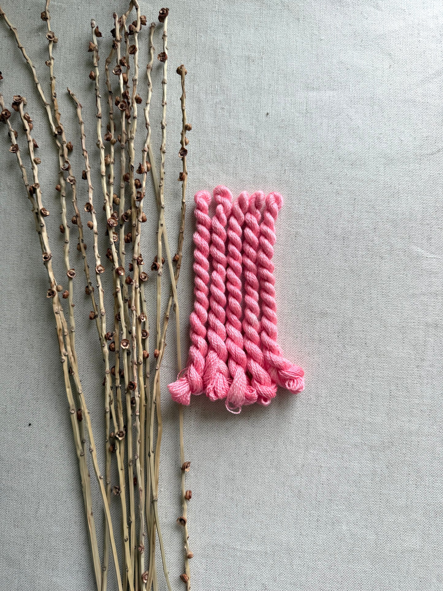 Neon Melon Embroidery Thread