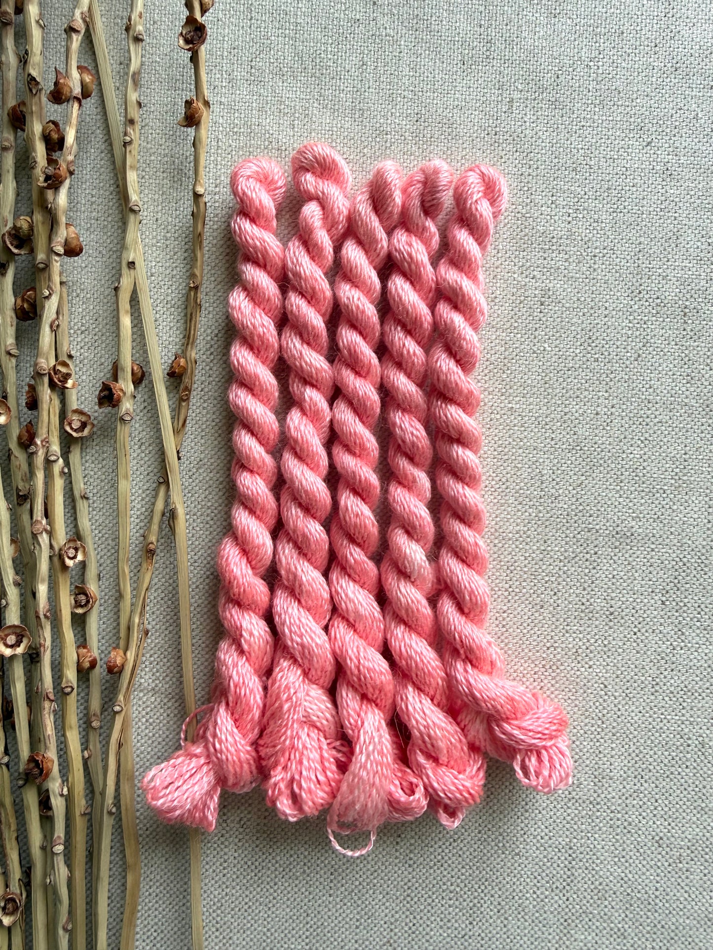 Neon Melon Embroidery Thread