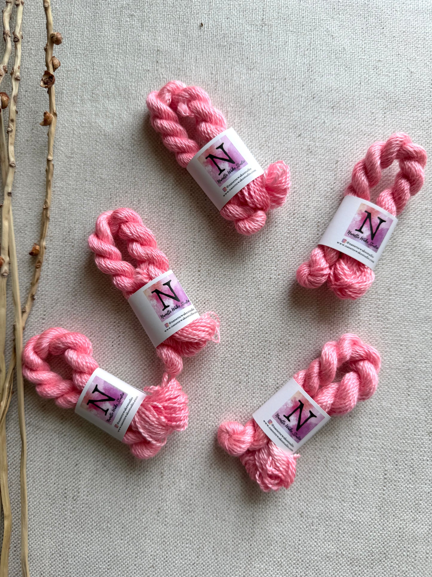 Neon Melon Embroidery Thread