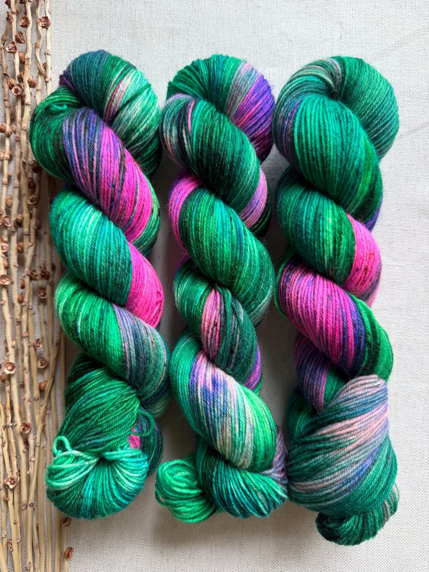 Silk Flowers - SW Wool Recycled Nylon 100g