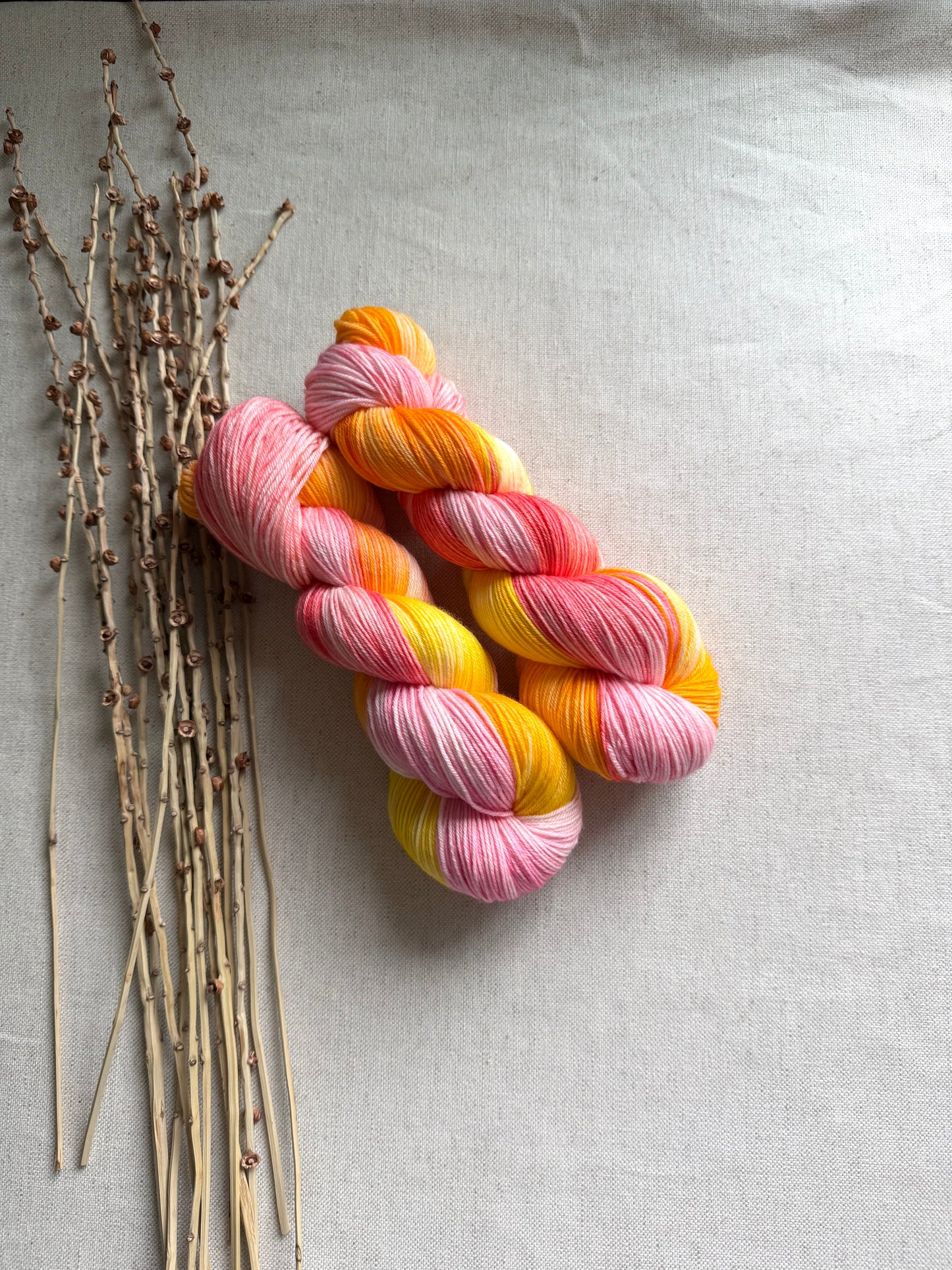 Citrus Smile SW Merino Nylon 100g