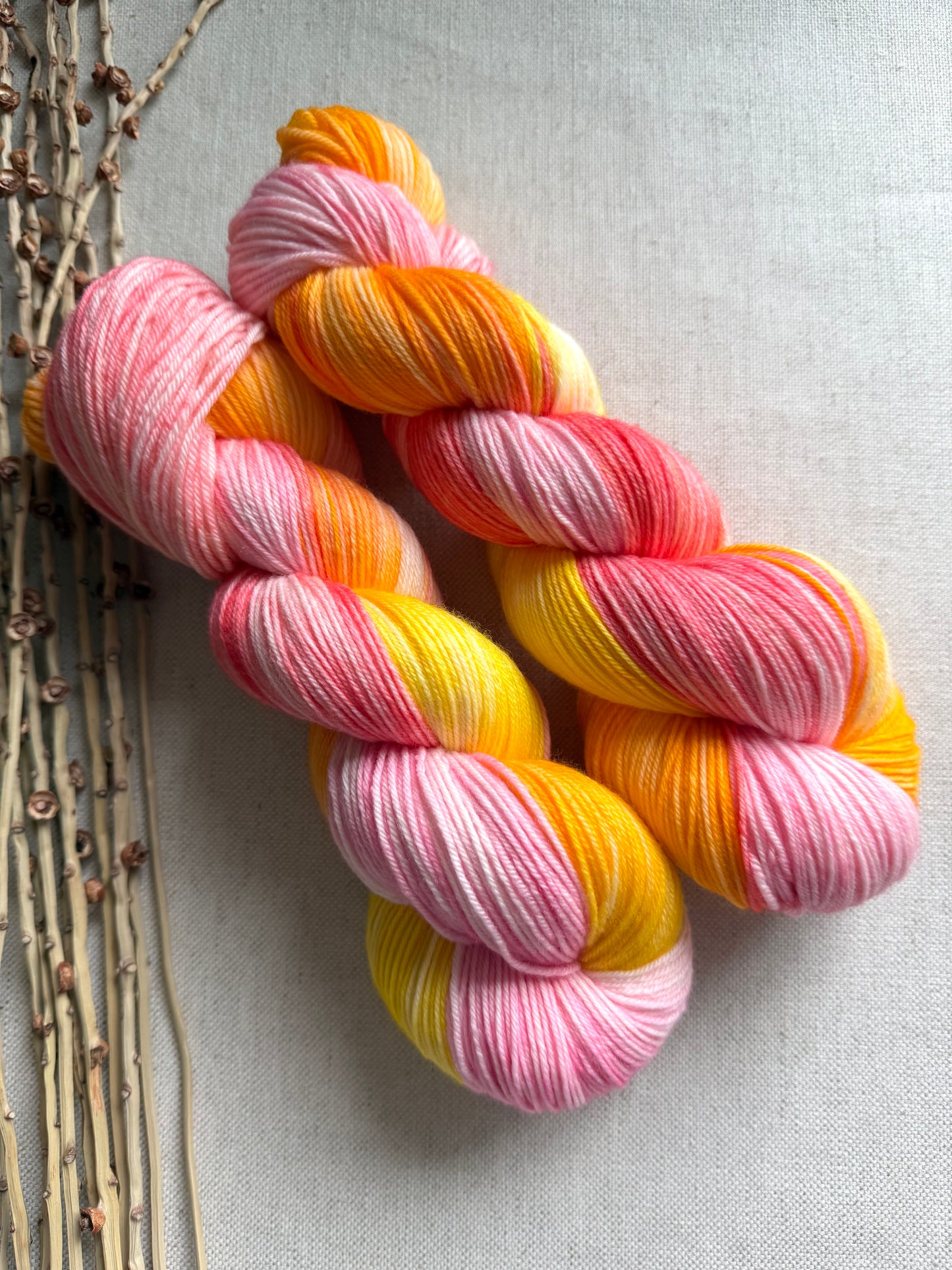 Citrus Smile SW Merino Nylon 100g