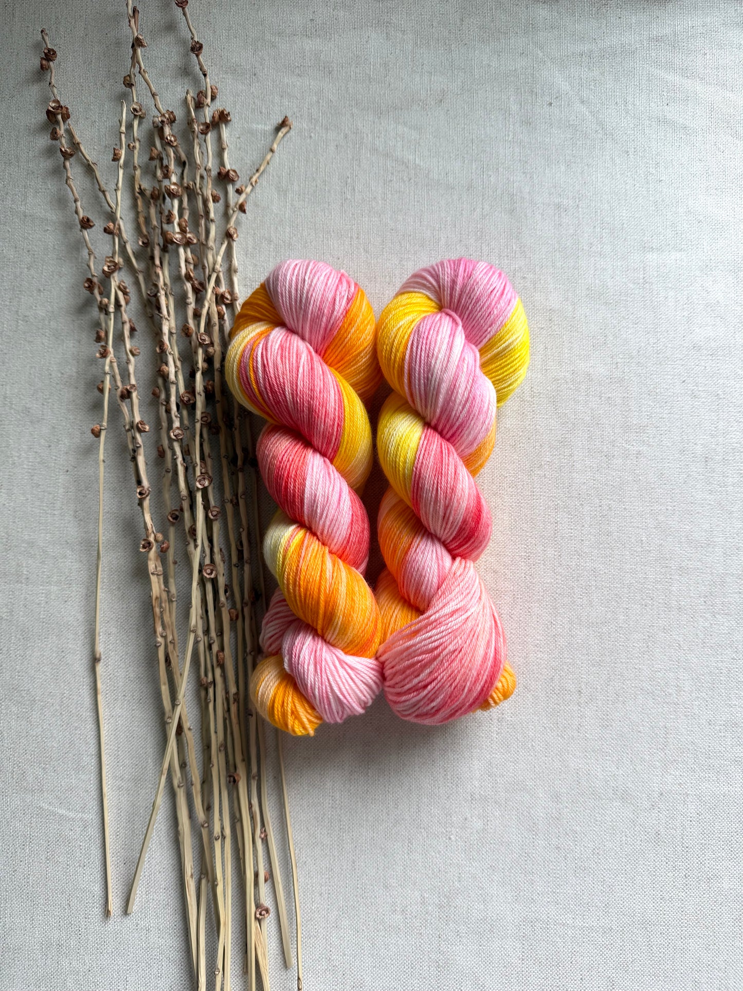 Citrus Smile SW Merino Nylon 100g