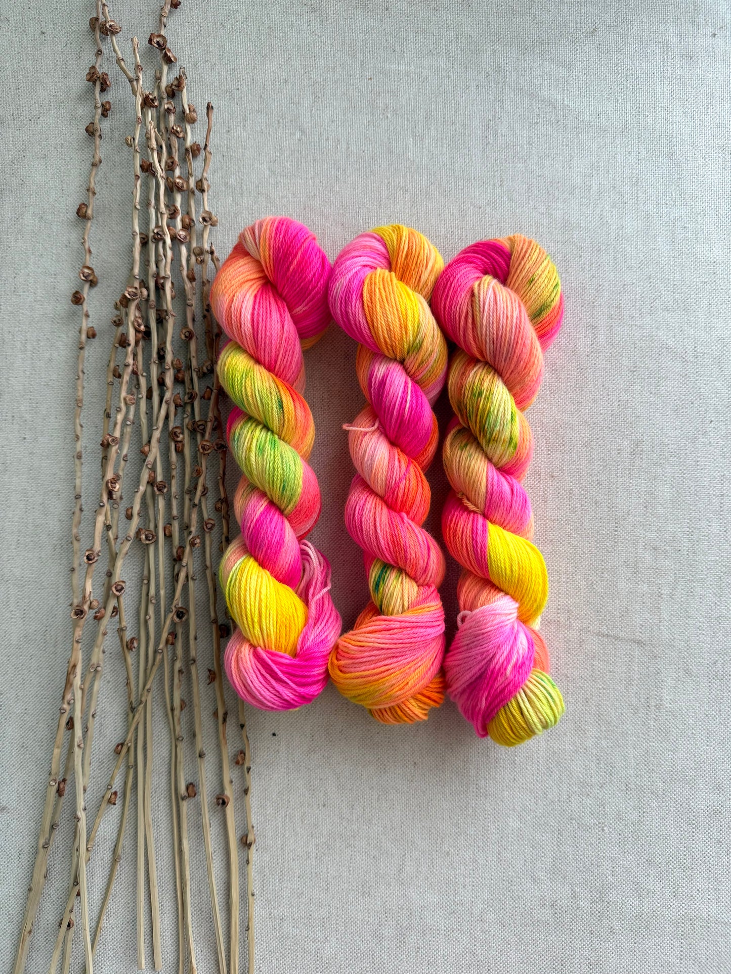Neon Taffy Merino