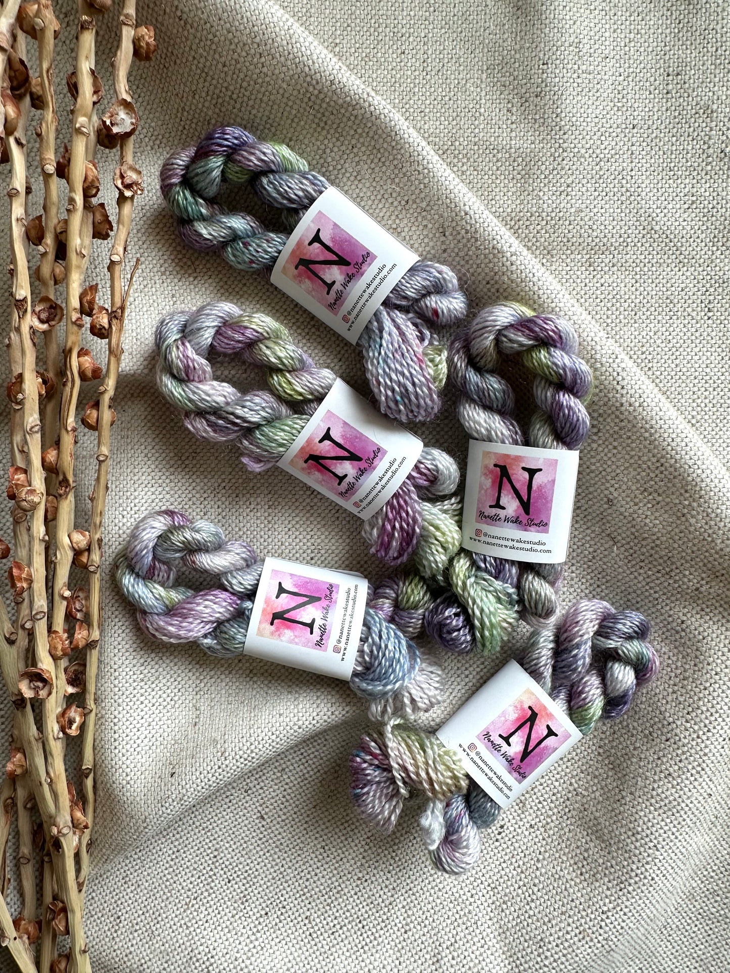 Mute The Music Embroidery Thread