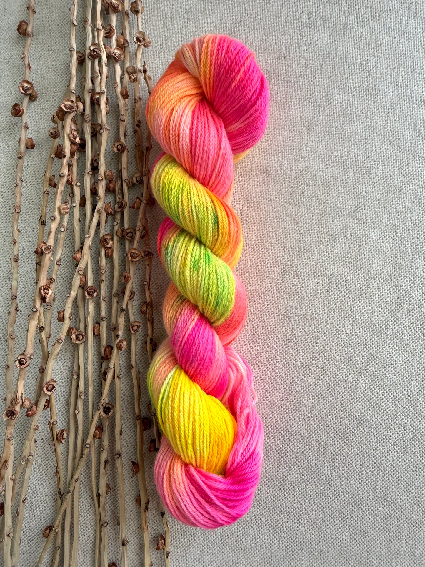 Neon Taffy Merino
