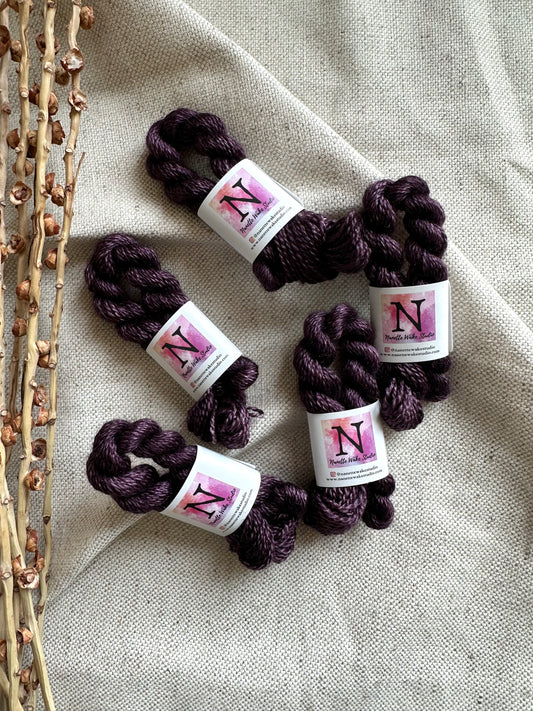 Aubergine Embroidery Thread