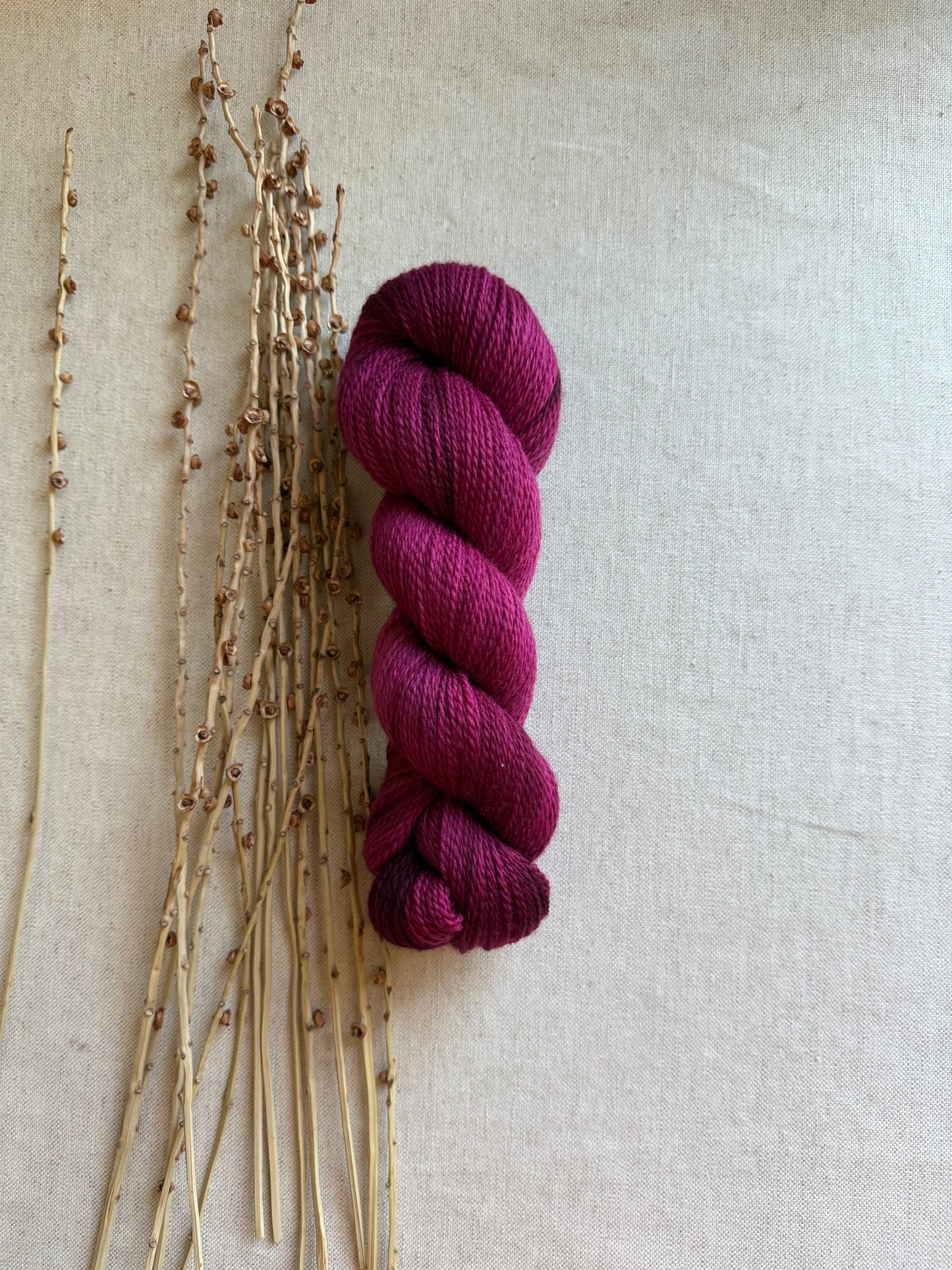Burgundy Peruvian Highland Wool