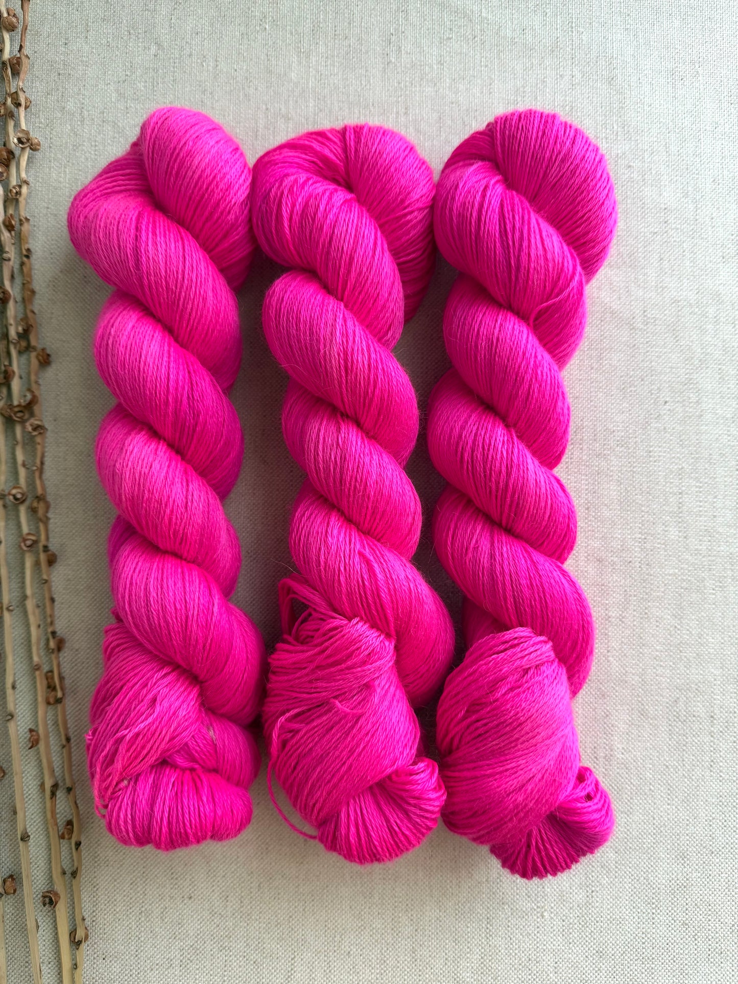 Shocking Pink Merino Baby Alpaca - Fingering