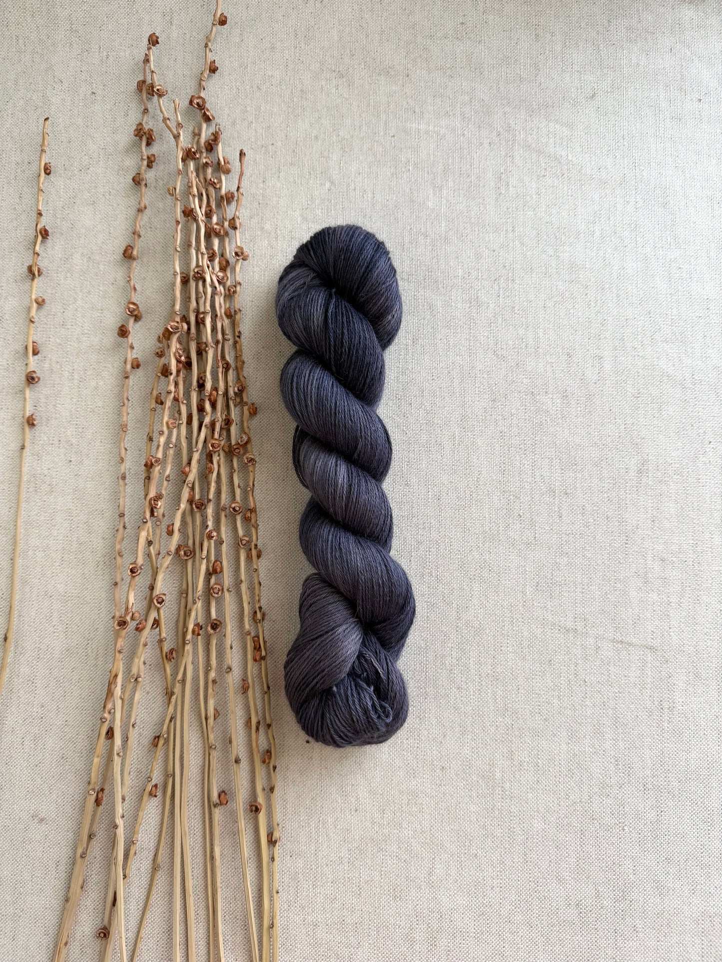 Stormy Gray Merino Baby Alpaca - Fingering