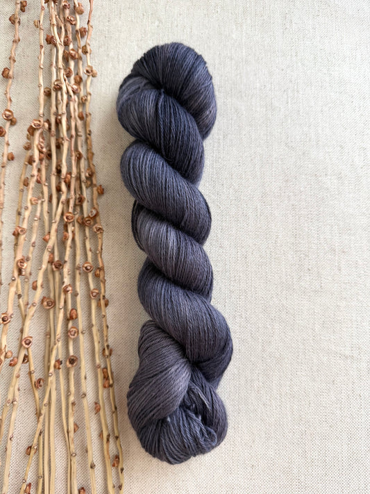 Stormy Gray Merino Baby Alpaca - Fingering