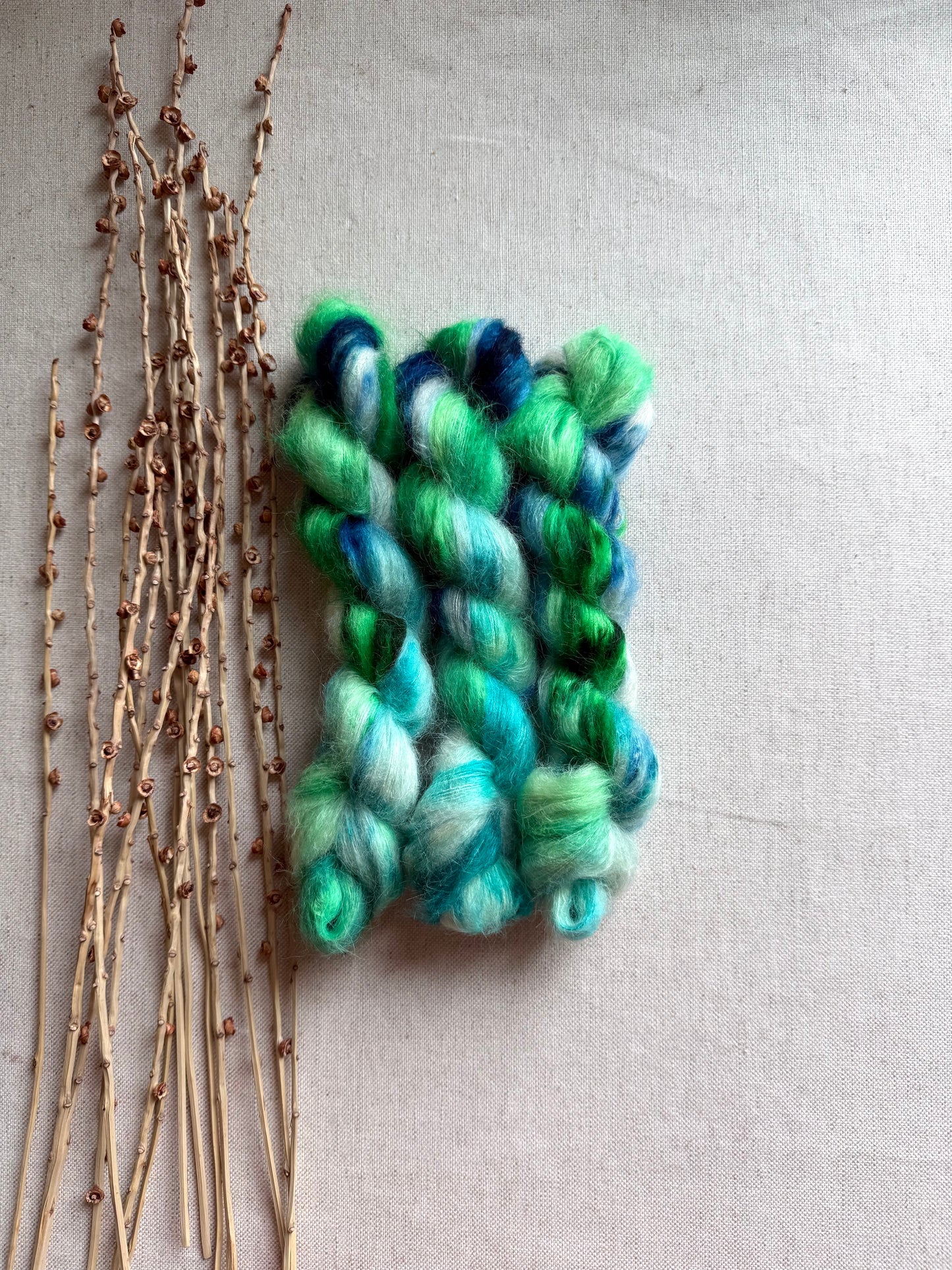 Sea To Shining Sea Suri Alpaca Silk