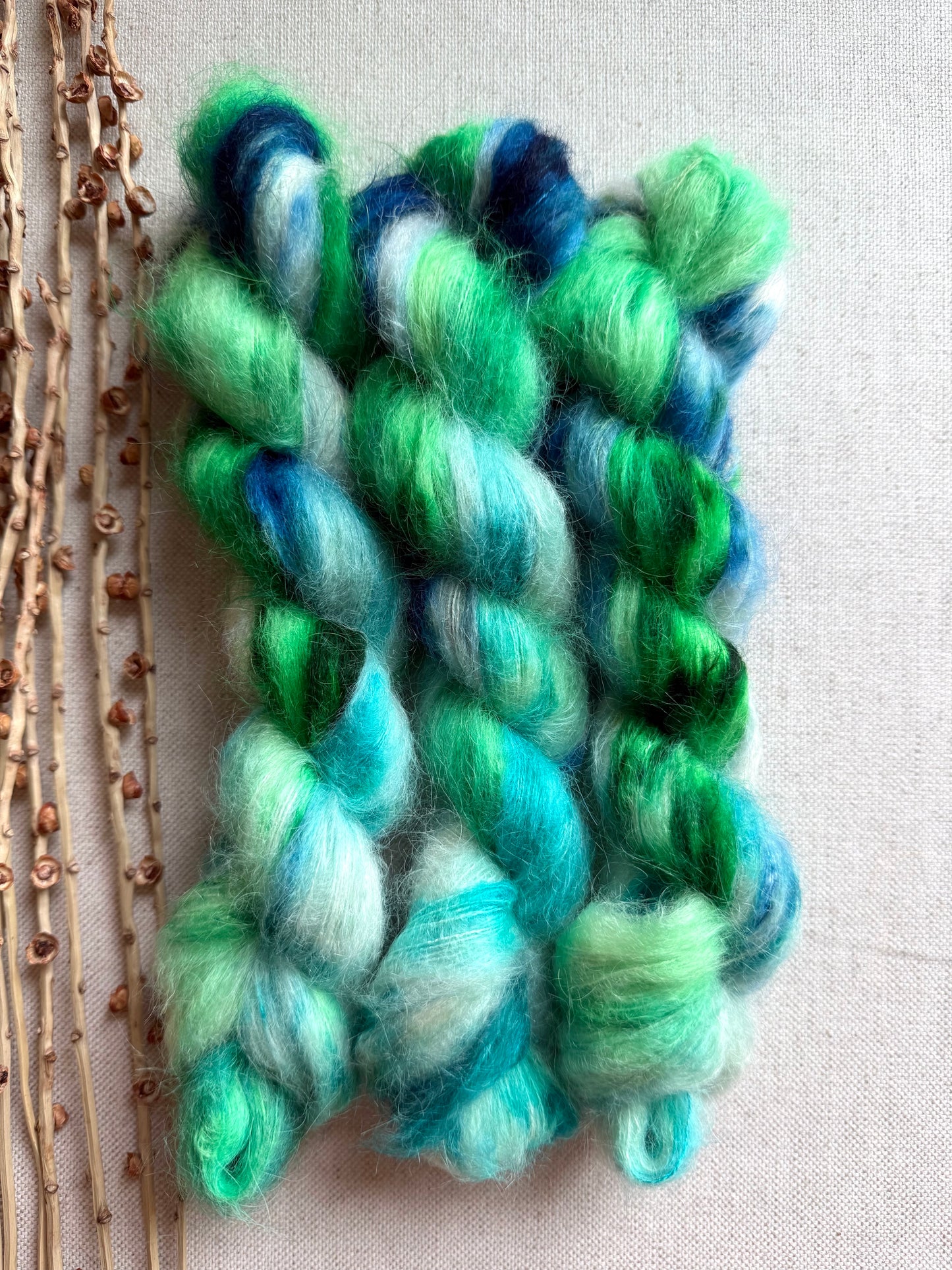 Sea To Shining Sea Suri Alpaca Silk