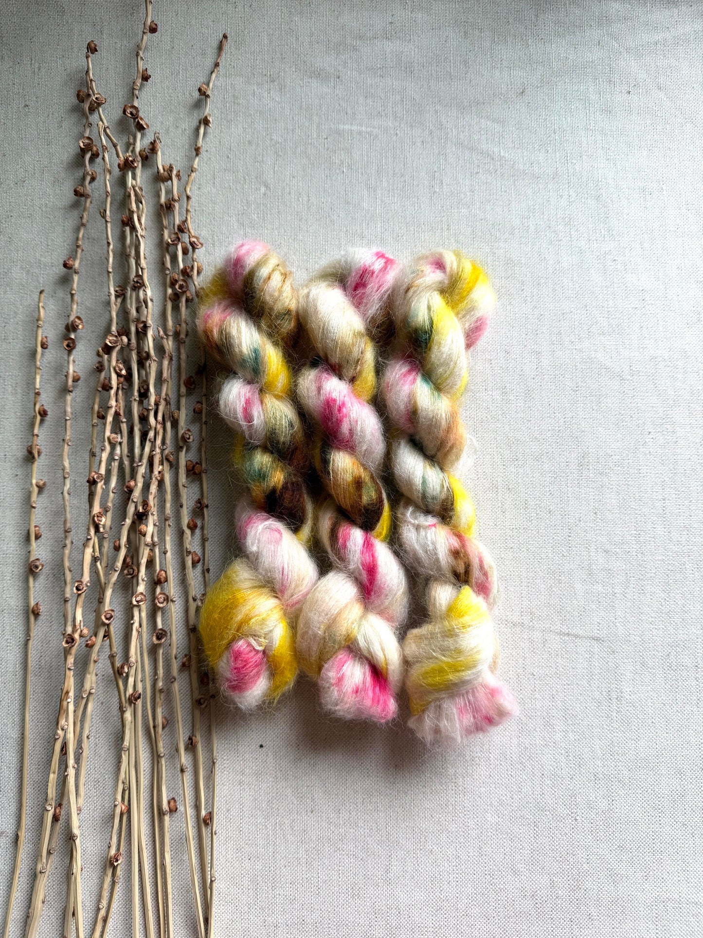 Sweet Lemon Suri Alpaca Silk