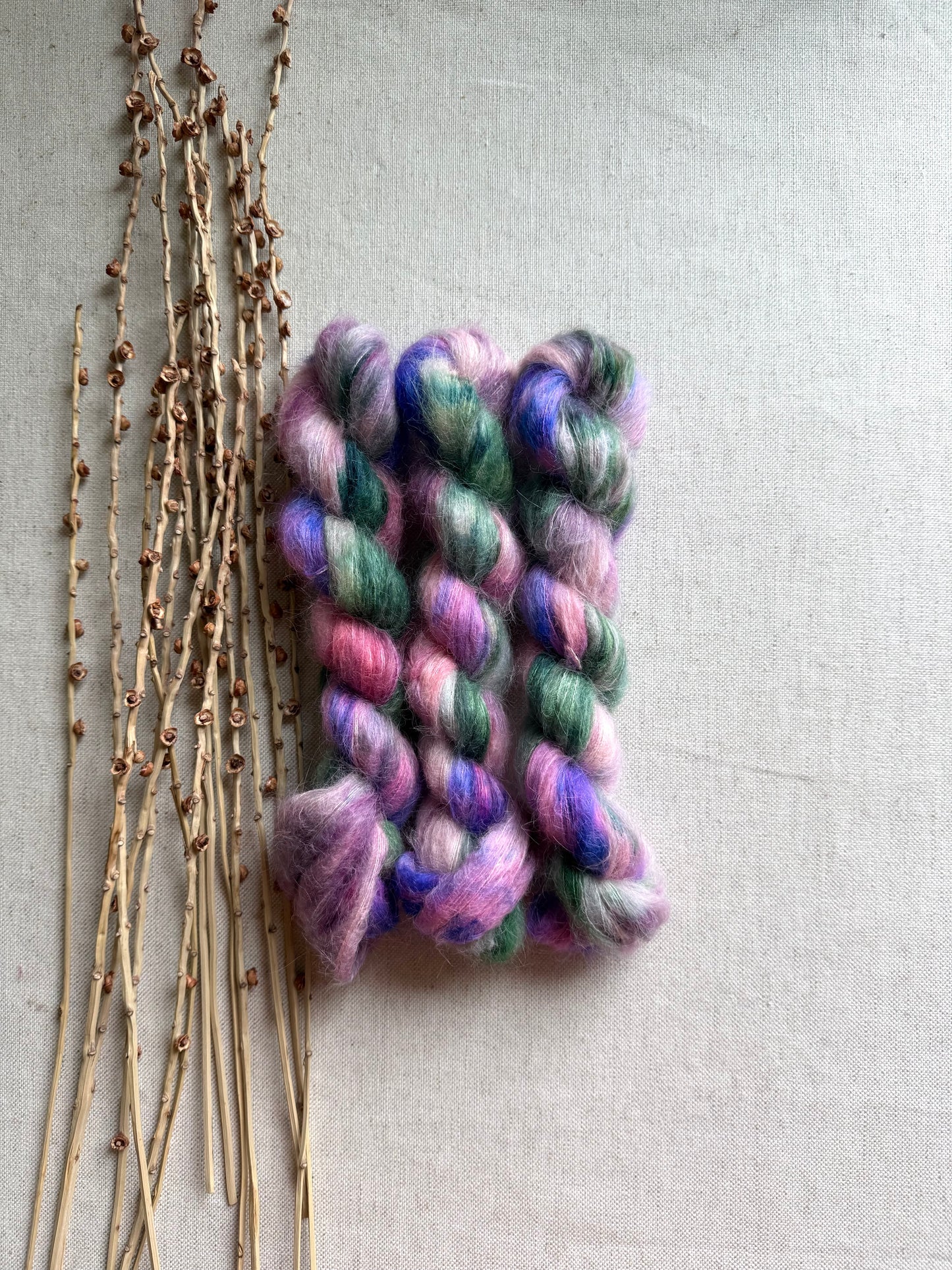 Vintage 70's Suri Alpaca Silk