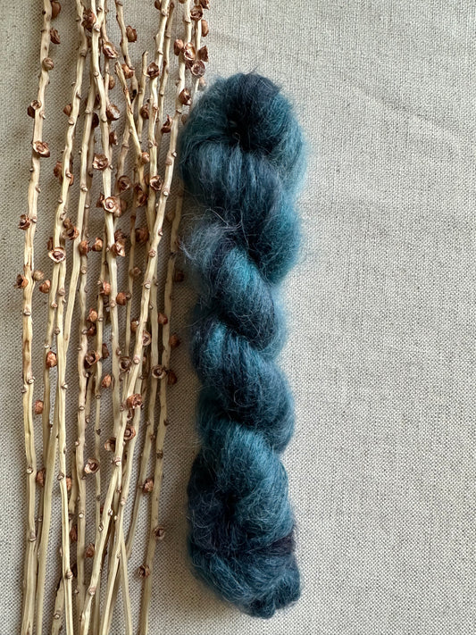 Teal Suri Alpaca Silk