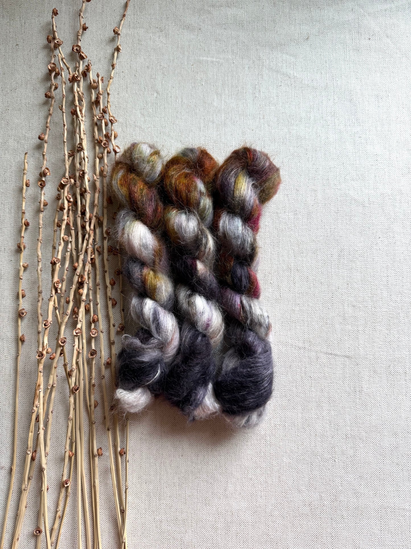 Rock Paper Scissors Suri Alpaca Silk
