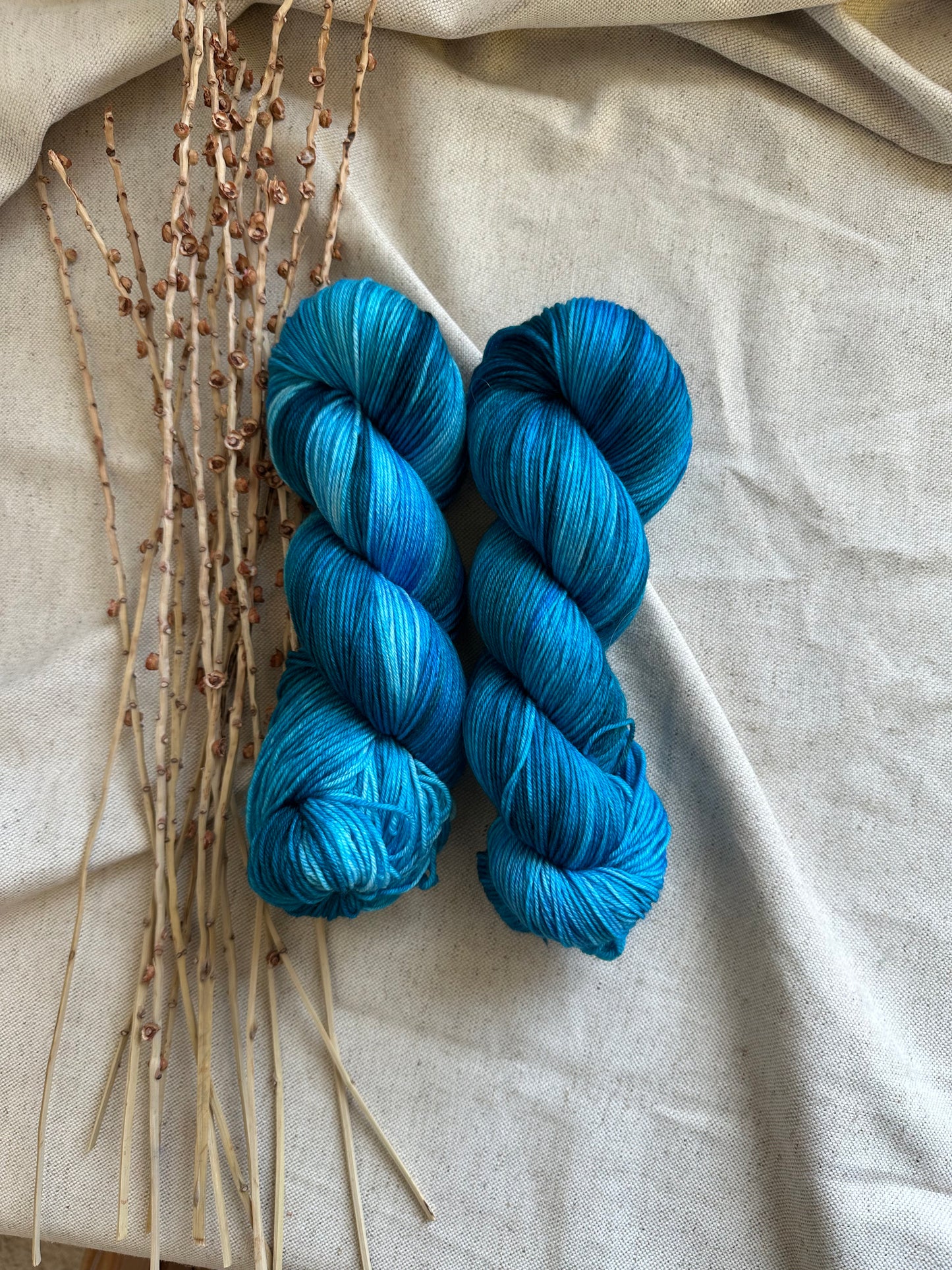 Shades of Turquoise 100g Skein