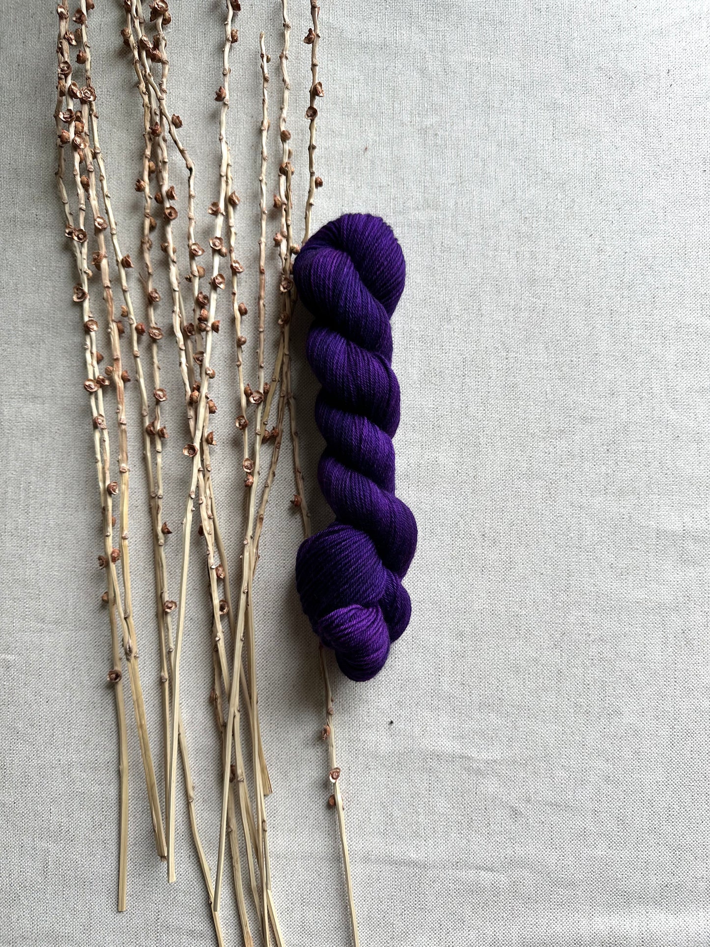 Grape Pop SW Merino Nylon 50g Skein