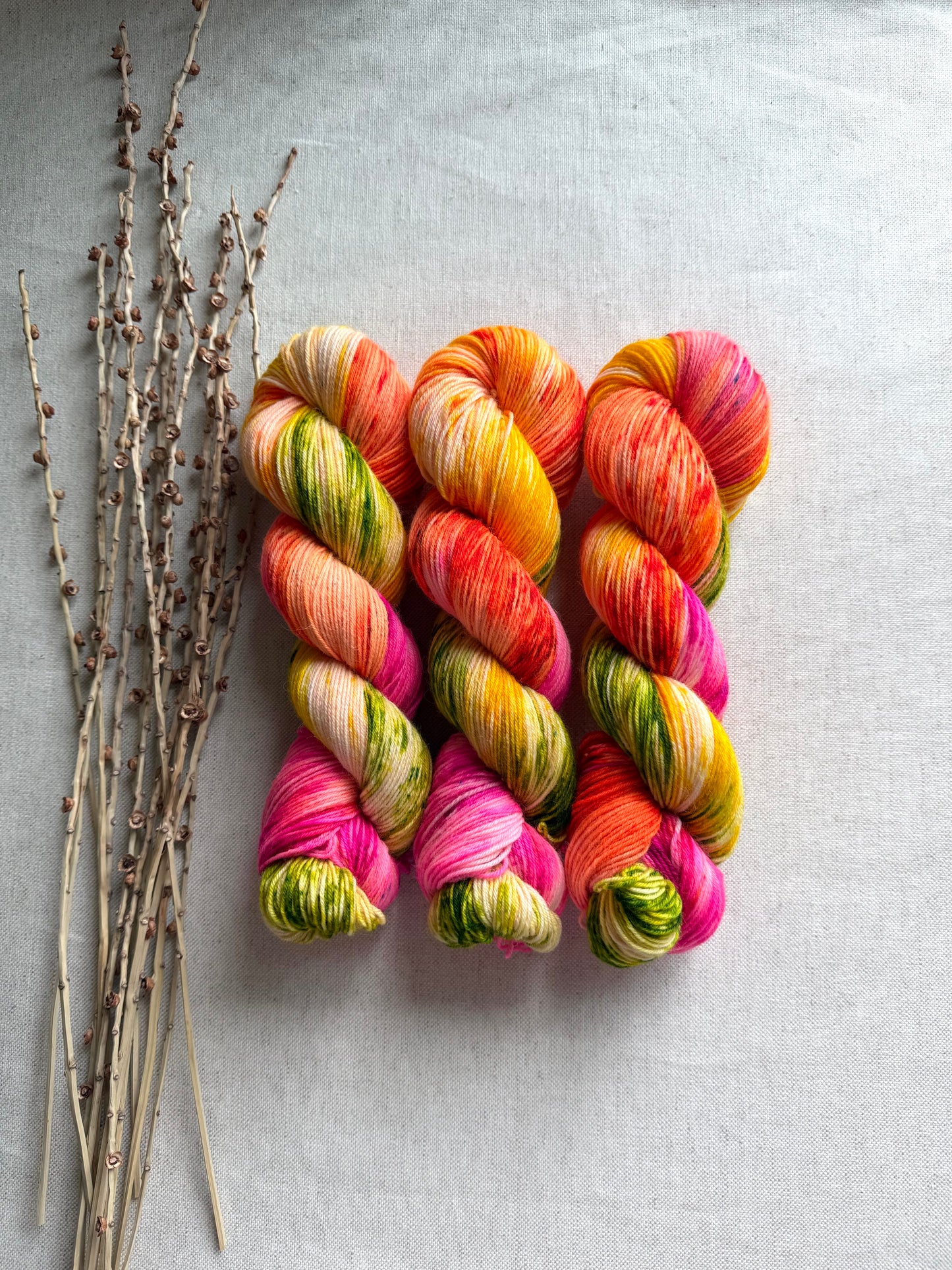 Neon Taffy - SW Wool Recycled Nylon 100g
